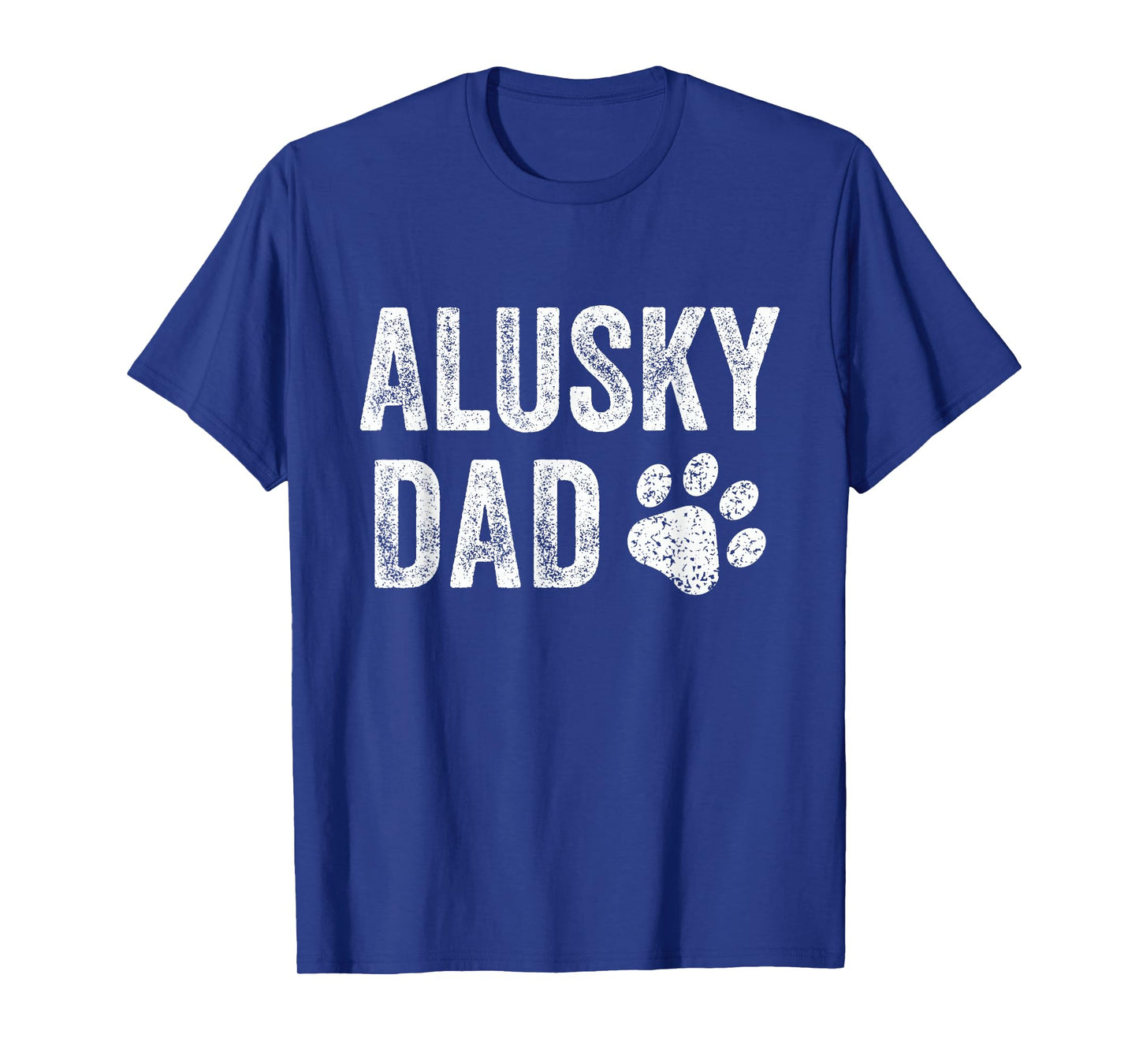 Retro Alusky Dad Papa Father's Day Alusky Lovers T-Shirt