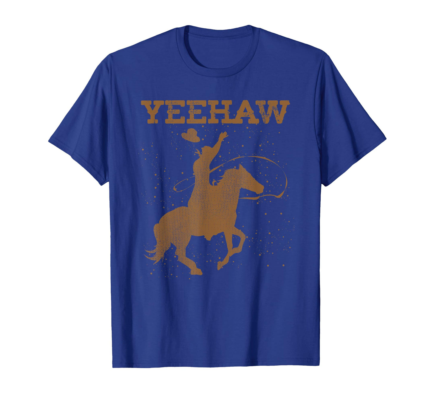 Yeehaw Bull Riding Texas Funny Western Cowboy Gift Cowboy T-Shirt