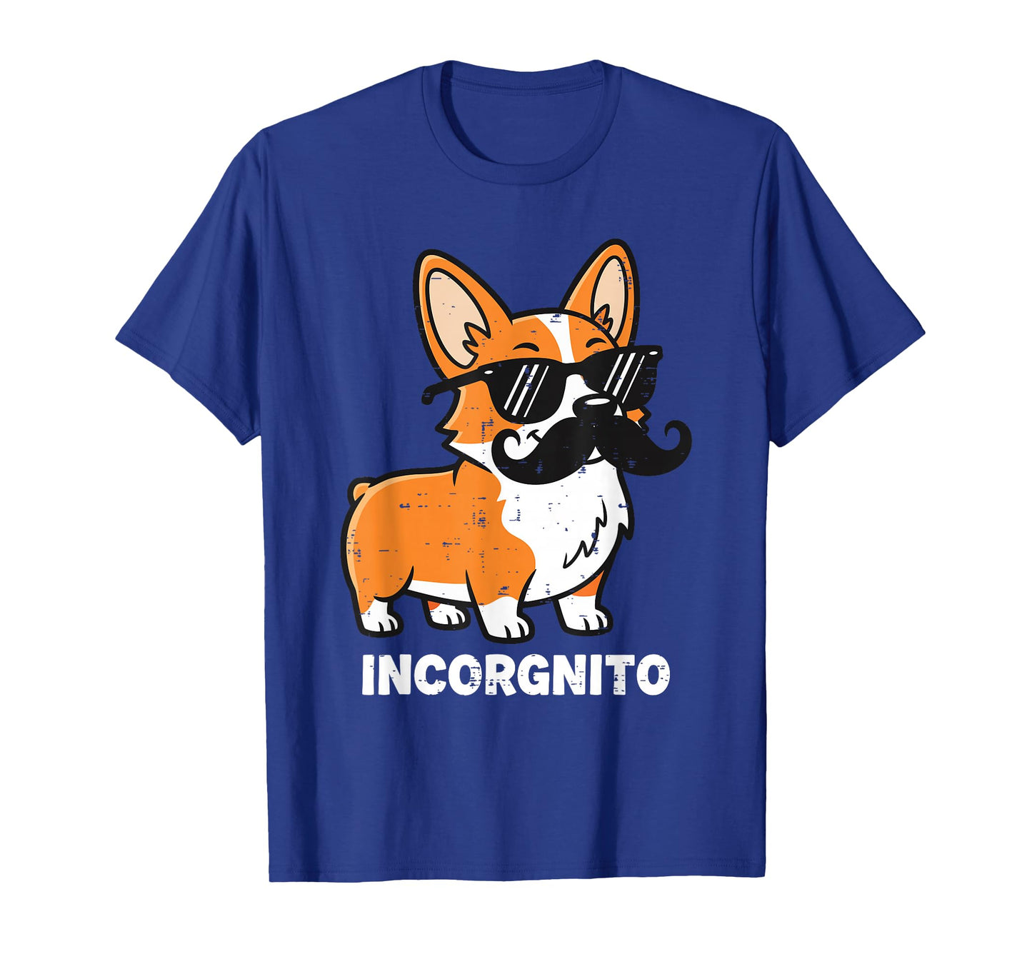 Incorgnito Funny Corgi in Disguise Dog Humor Men Women Kids T-Shirt