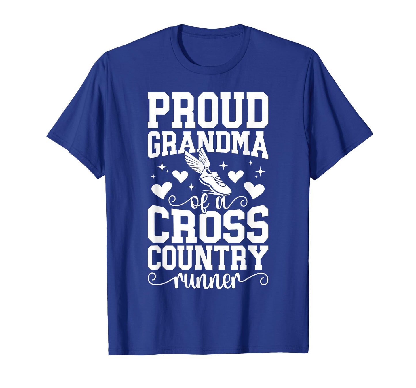 Proud Cross Country Runner Grandma Cross Country Grandma T-Shirt