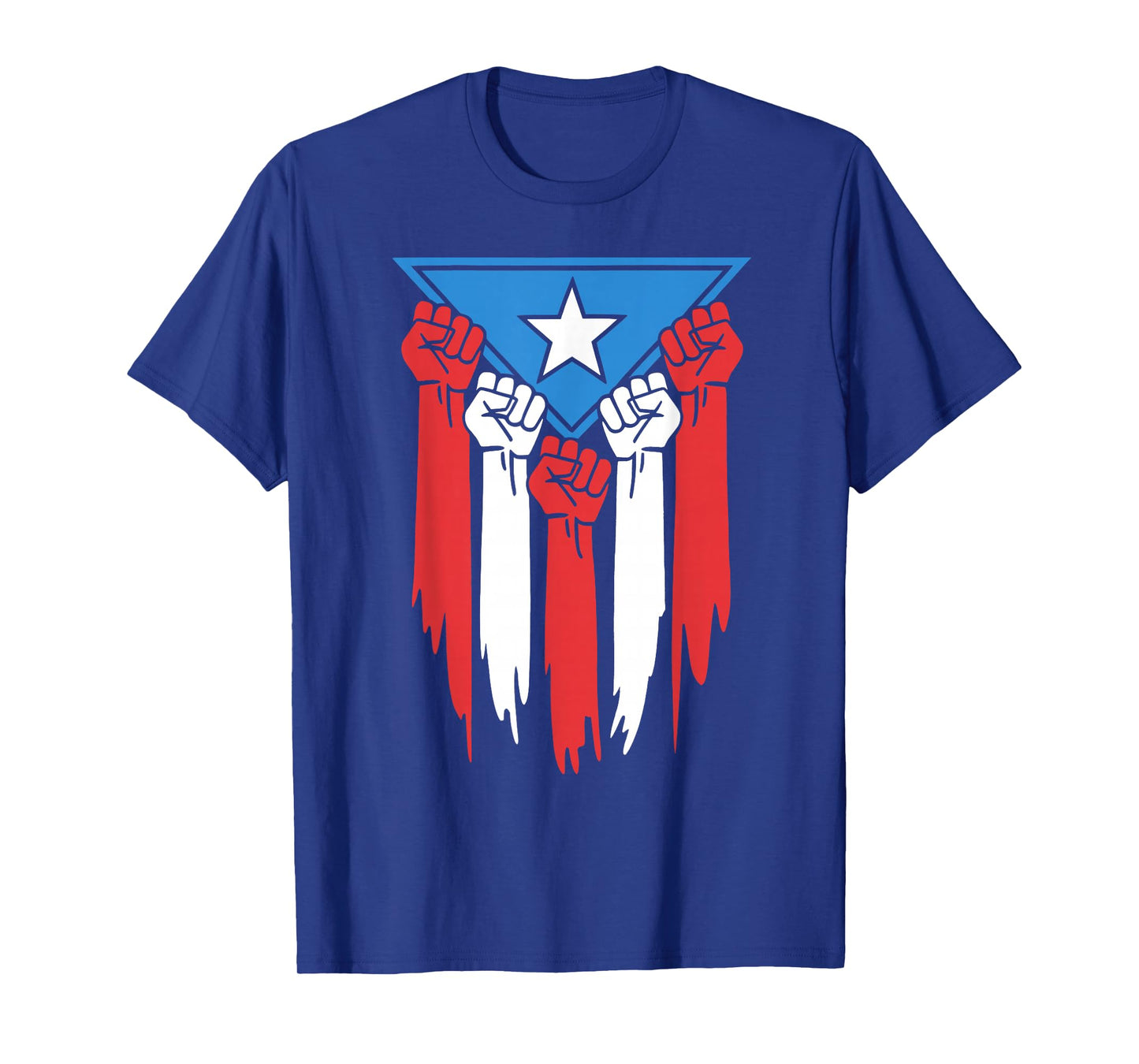 Boricua Puerto Rico PR Flag Puerto Rican Fist Hand Heritage T-Shirt