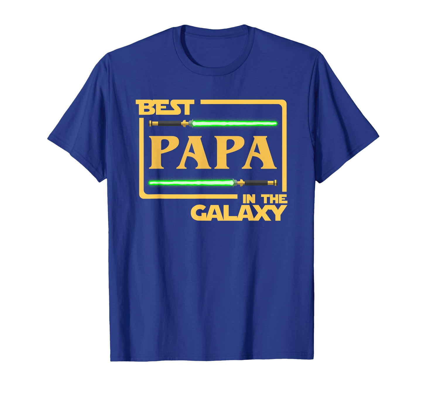 Best Papa In The Galaxy T-Shirt Fathers Day Funny Gift T-Shirt