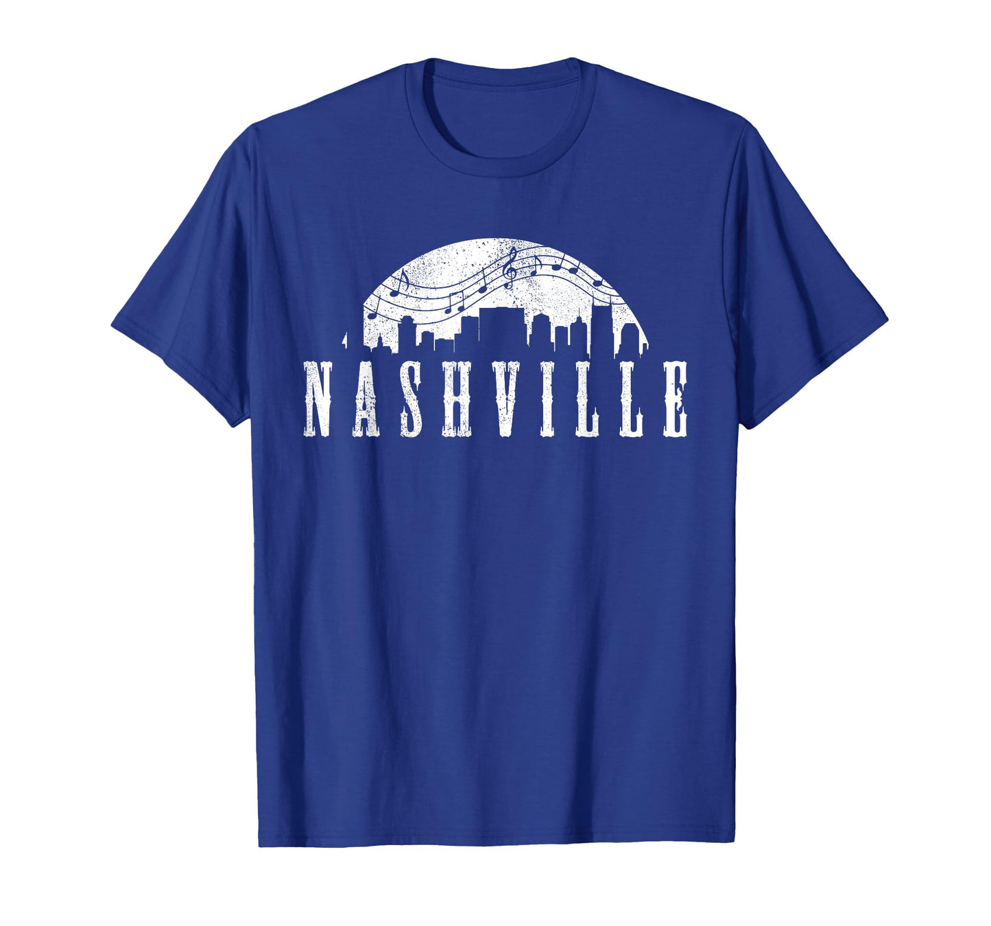 Nashville T-Shirt Skyline Country Music City Shirt Gift T-Shirt
