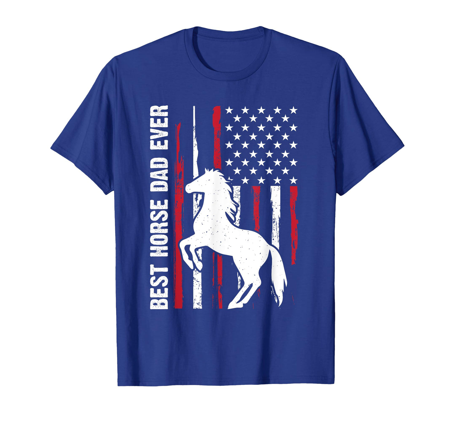 best horse dad ever Riding Cowboy Horseback Father's Day T-Shirt