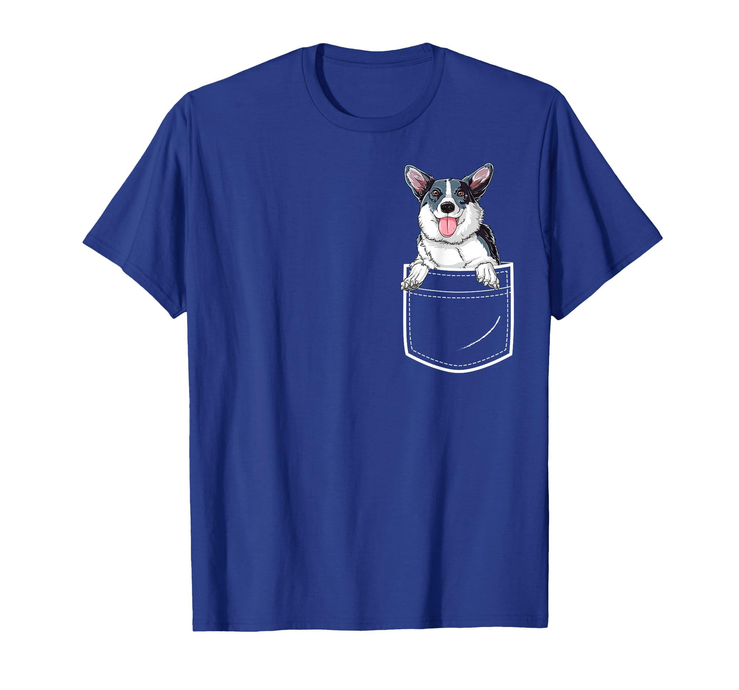 Corgi In Your Front Pocket Funny Dog Lover Men Women Gifts T-Shirt