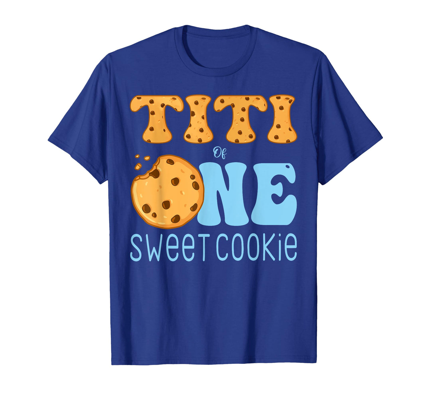 Titi Of One Sweet Cookies And Milk Birthday Party T-Shirt