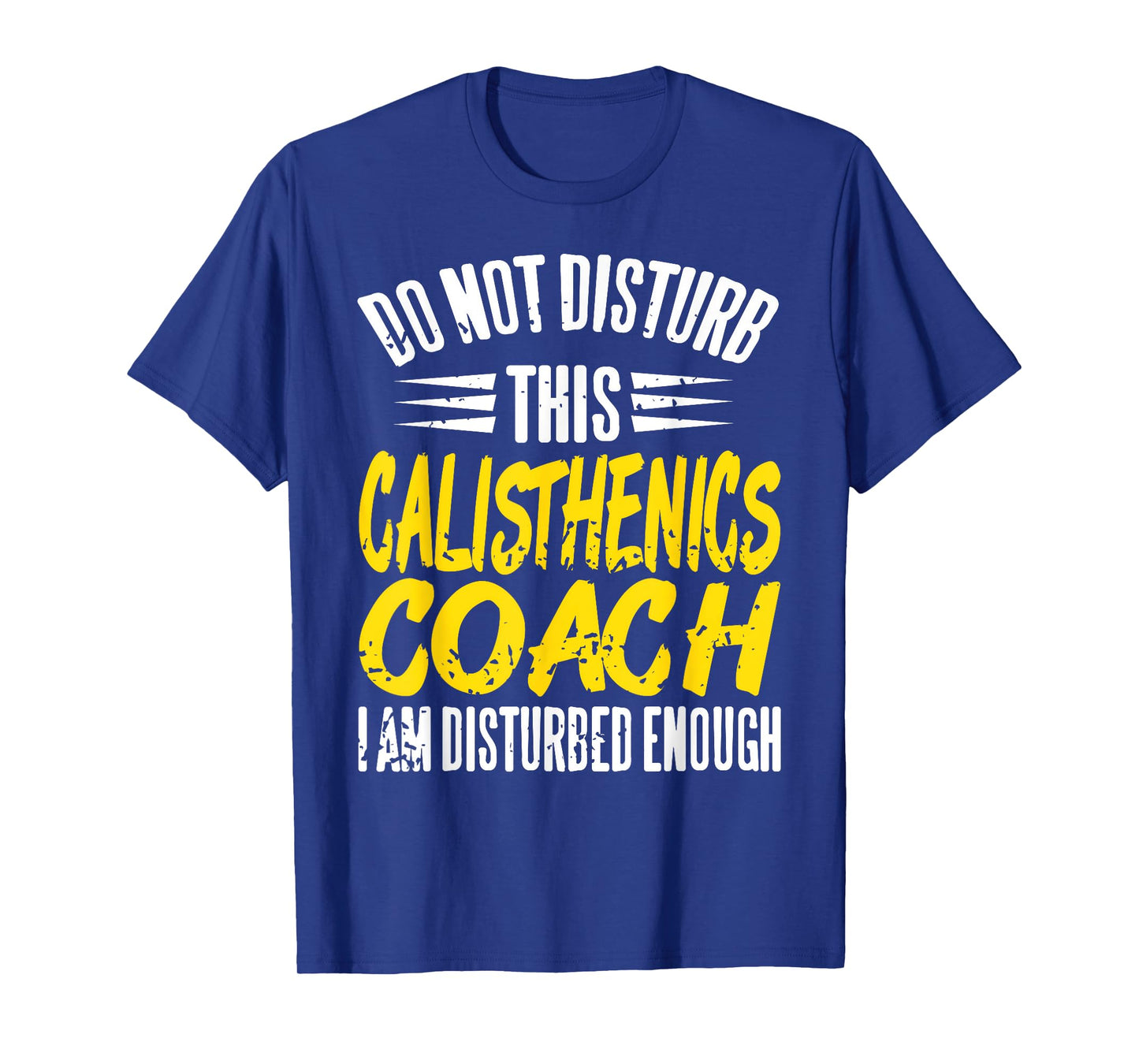 Disturbed Calisthenics Coach Funny Street Workout T-Shirt
