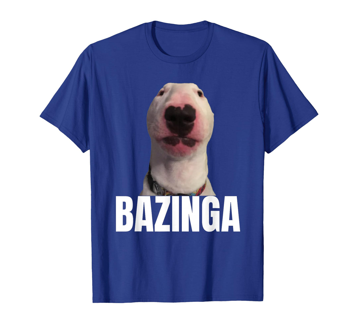 Bazinga Funny Cringe Meme Dog GenZ Trendy Teenager Slang T-Shirt