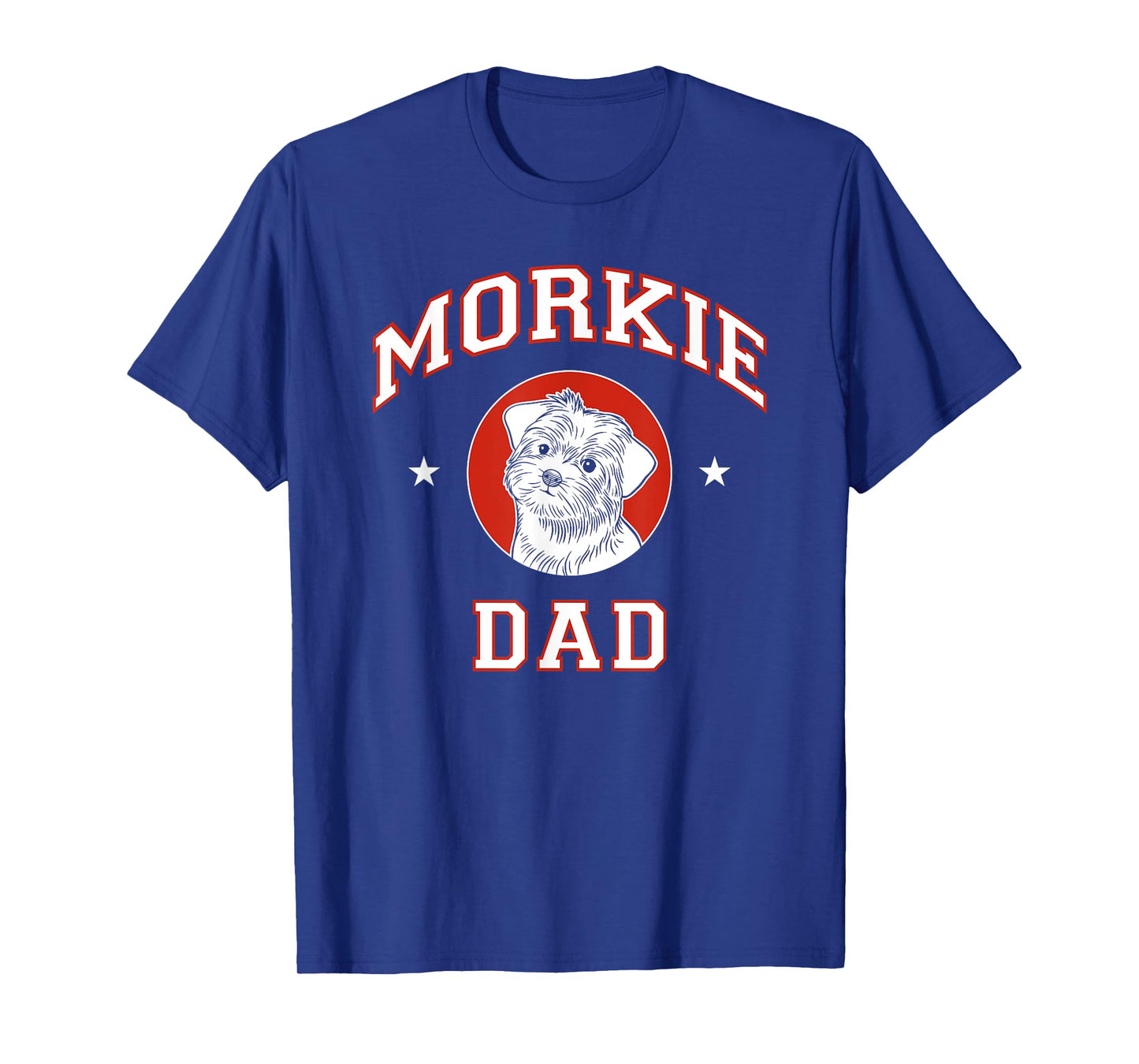 Morkie Dad Dog Father Men Women Kids T-Shirt