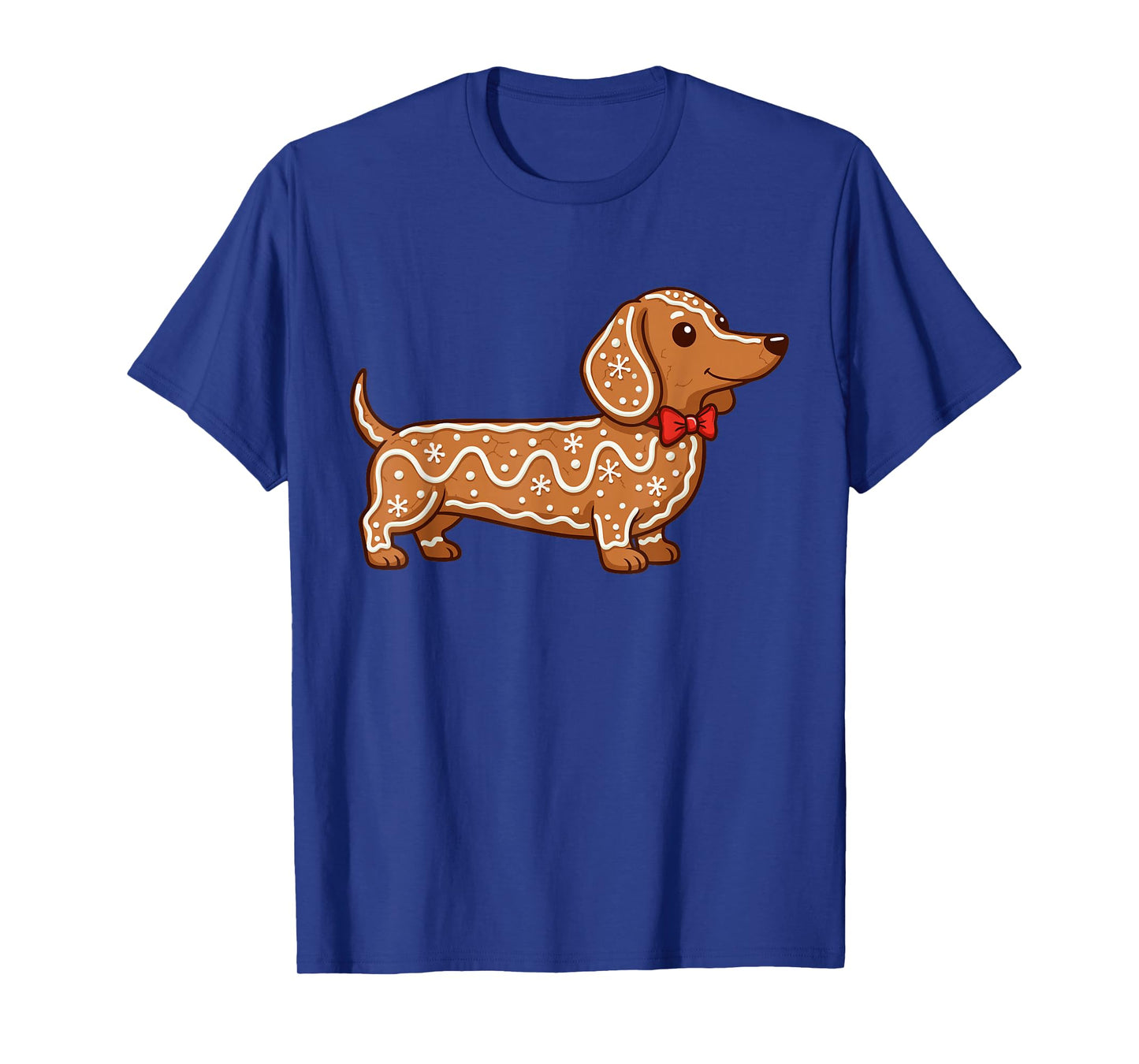 Dachshund Christmas Gingerbread Cookie Weiner Dog Lover T-Shirt