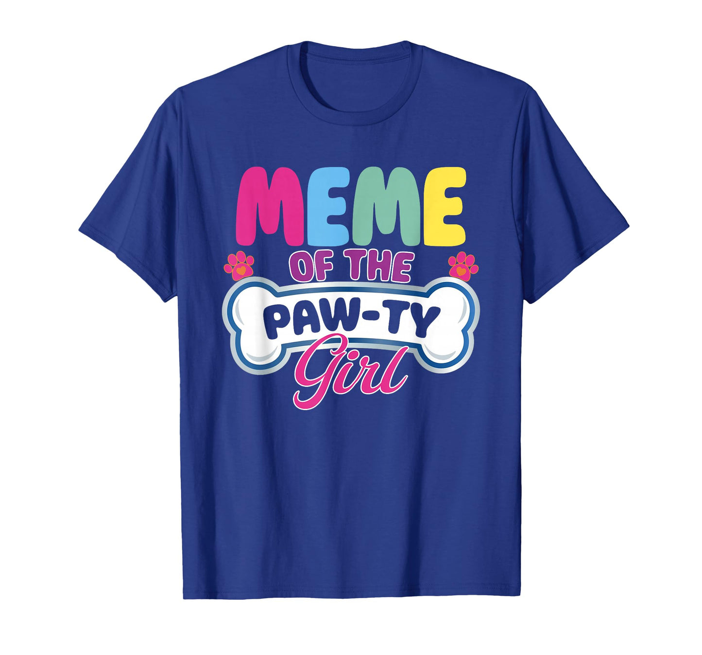 Meme of The Paw-Ty Girl Birthday Family Matching Party T-Shirt