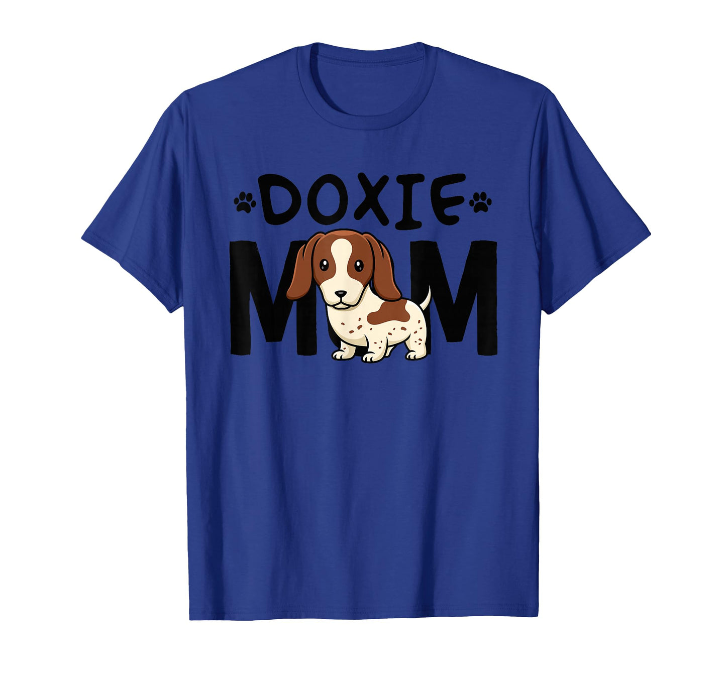 Piebald Dachshund Mom Shirt Doxie Mama Dog Lover T-Shirt