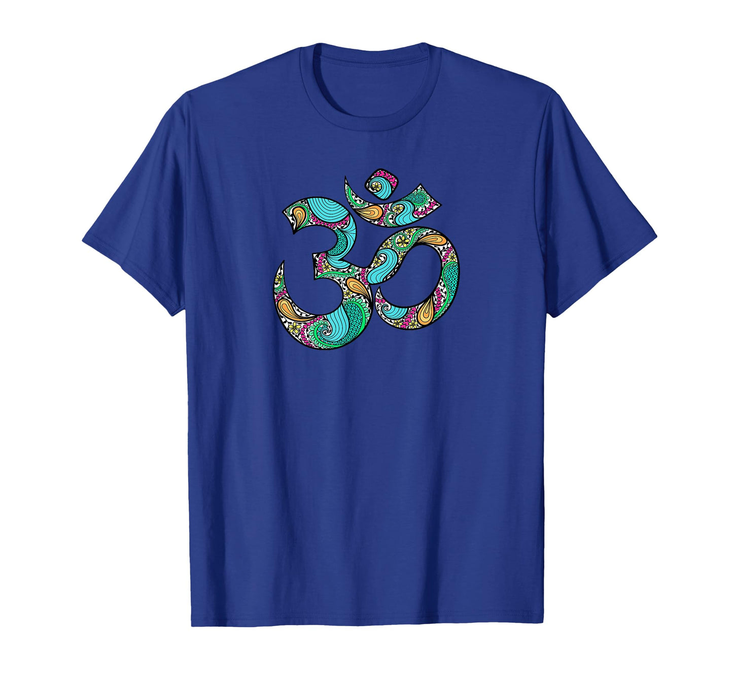 Om Ohm Aum Symbol T Shirt Spiritual Yoga Tee T-Shirt