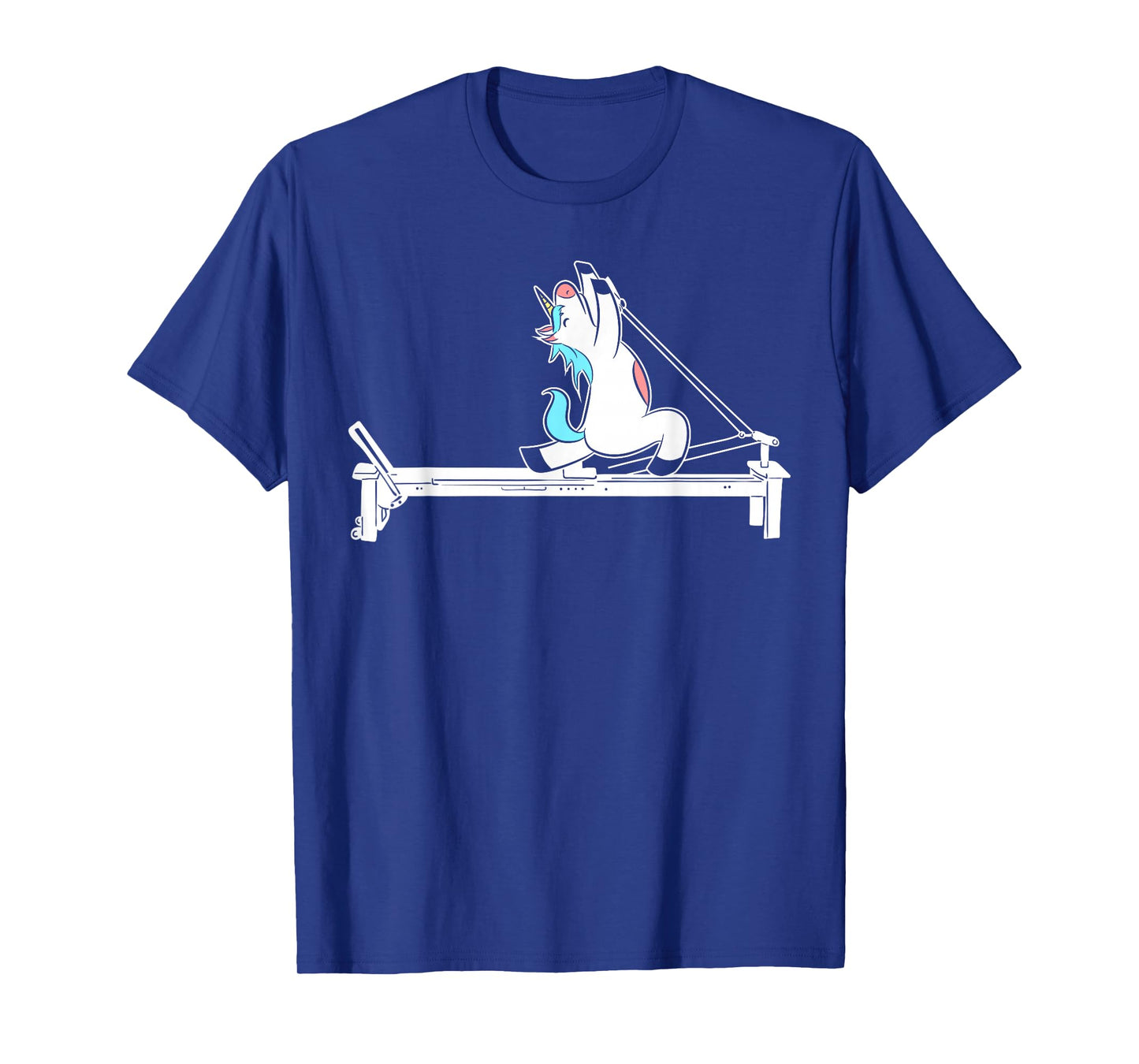 Pilates Unicorn Fitness Exercise Training Meditation T-Shirt Small