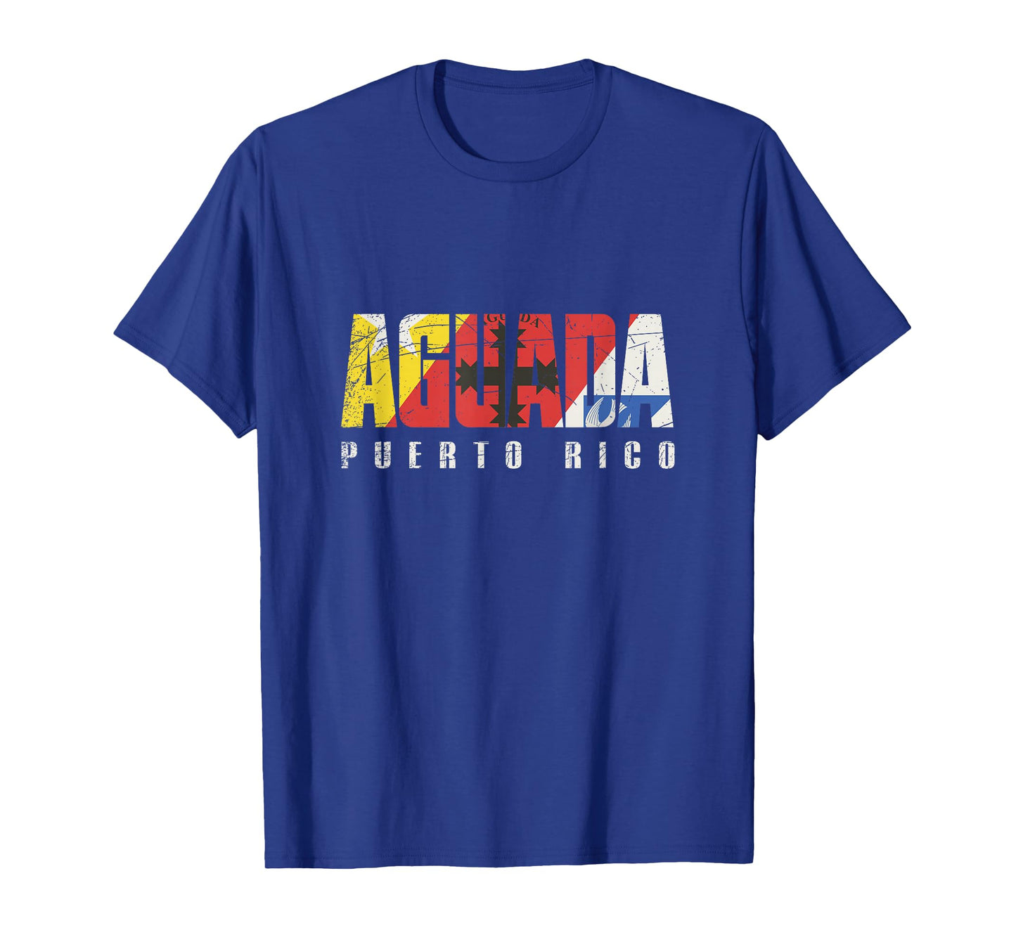 Aguada City in Puerto Rico, Aguada Flag T-Shirt