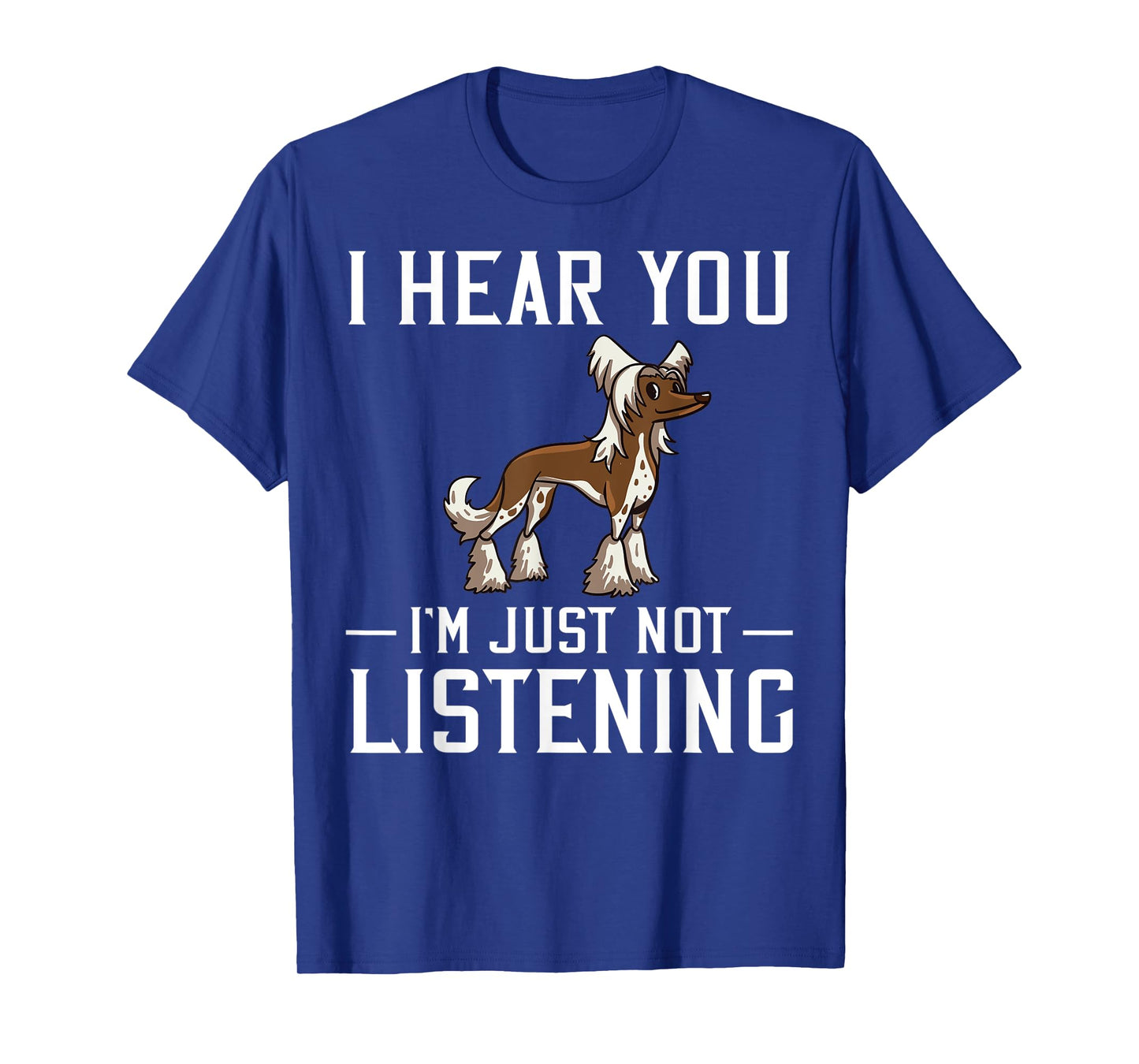 Chinese Crested Powderpuff Dog Gift Puppies Owner Lover T-Shirt