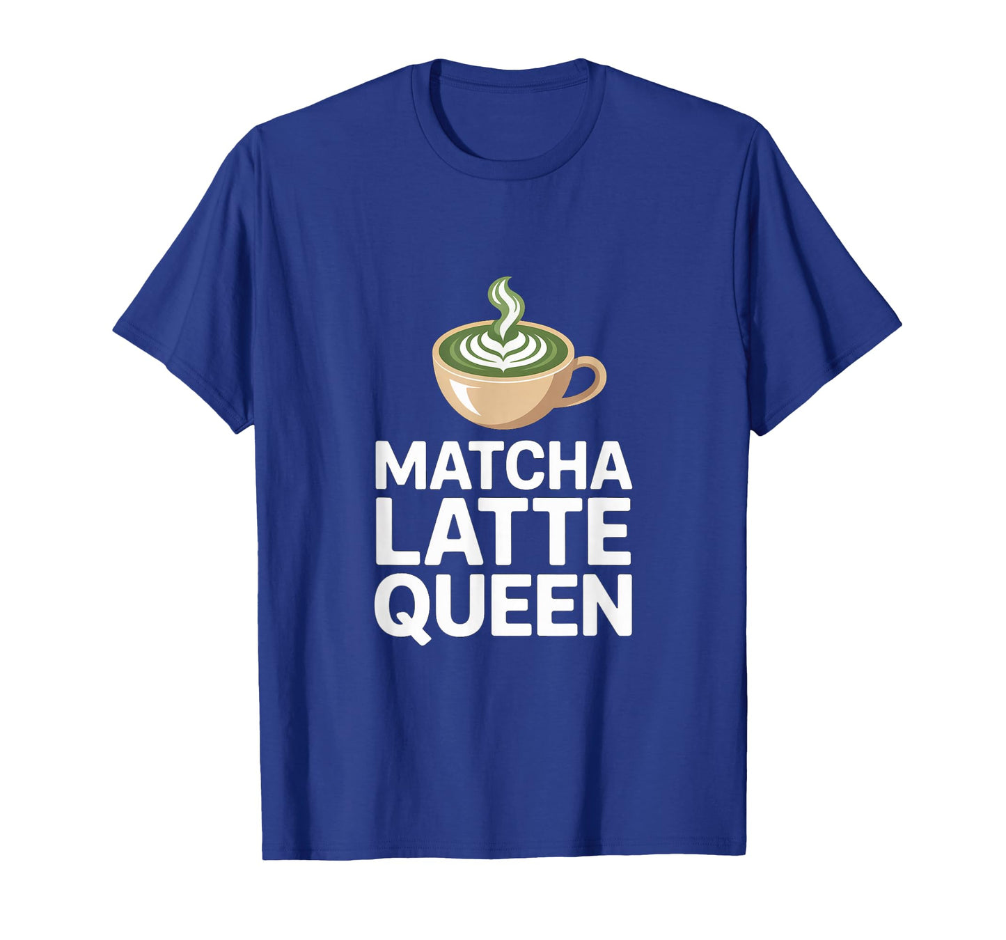 Matcha Latte Queen Coffee Aficionado T-Shirt