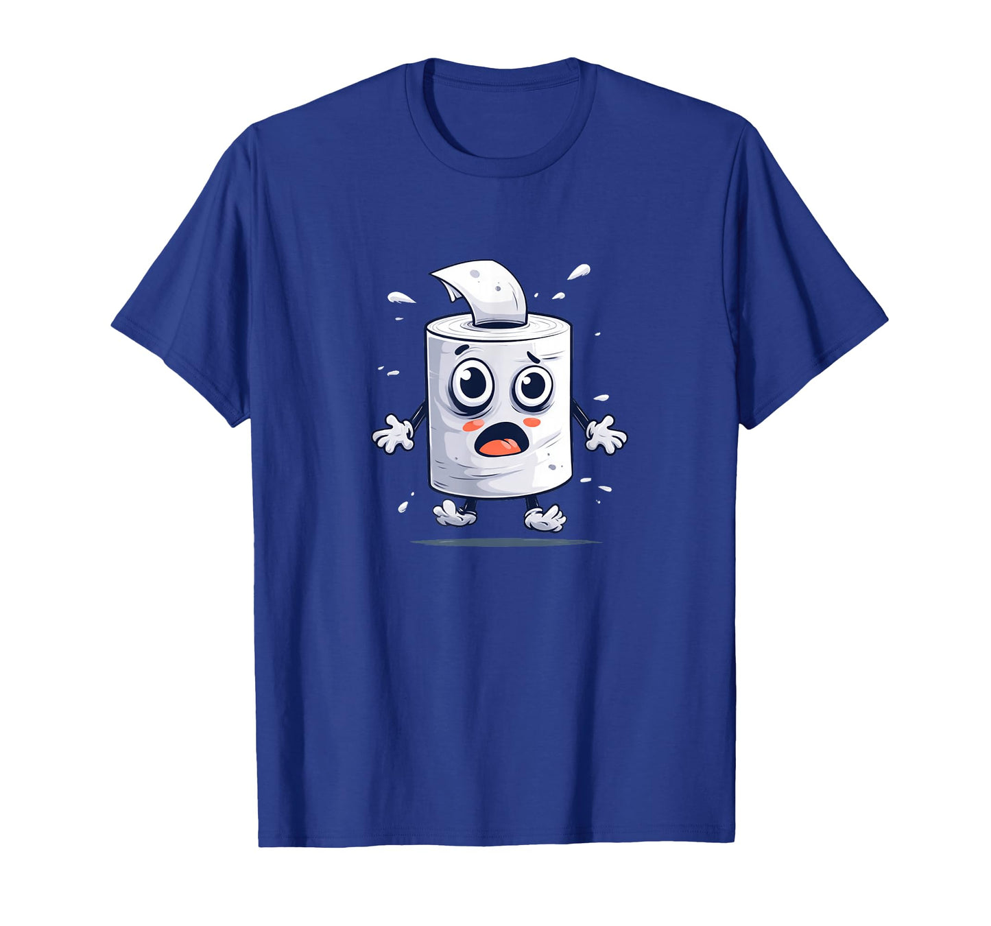 Funny Sweating Toilet Paper Costume T-Shirt