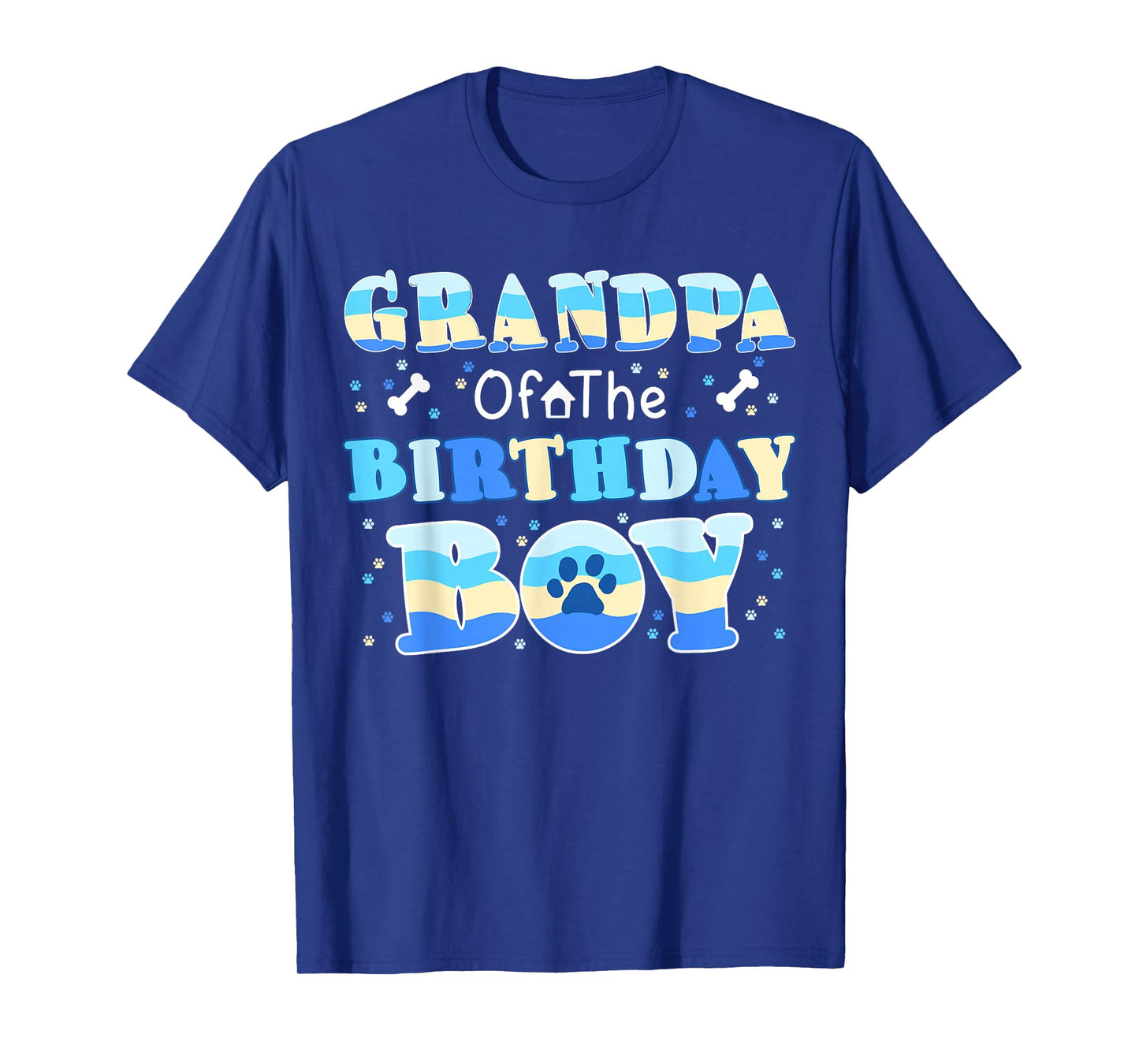 Grandpa of The Birthday Boy Celebration Family Love T-Shirt