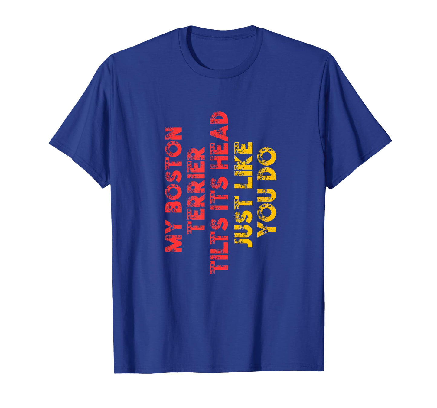 Boston Terrier Mom Dad Funny Dog Lover Owner Gift Women Men T-Shirt
