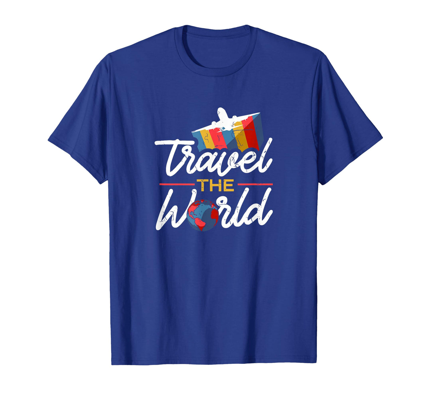 World Trip Travel Around World Tour Traveller Gift T-Shirt
