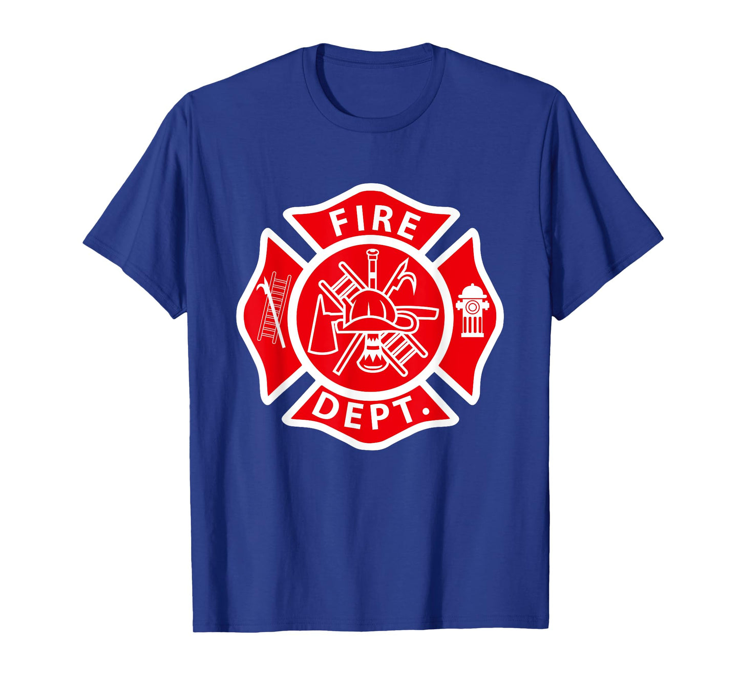 Fire Department Logo Uniform Fireman Symbol Firefighter Gear T-Shirt