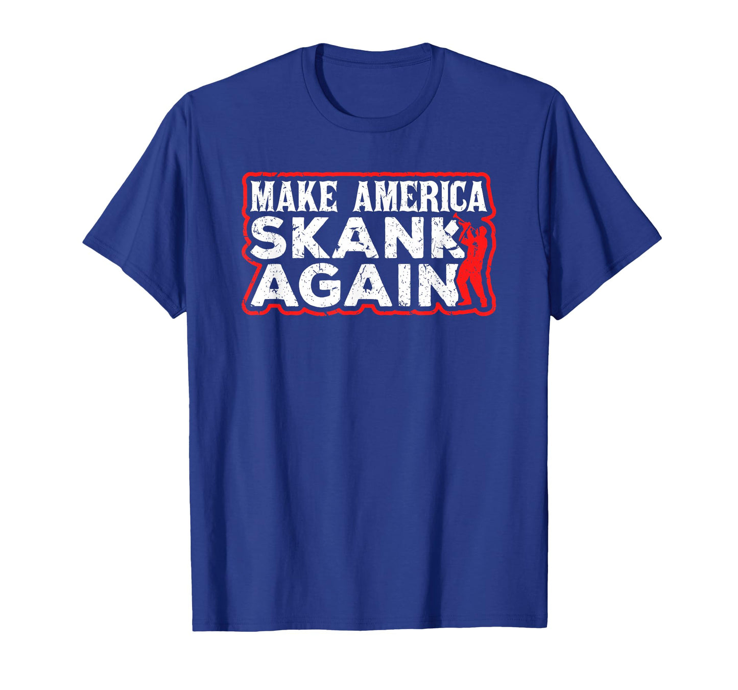 Make America Skank Again Cool Horn Brass Ska Music T-Shirt