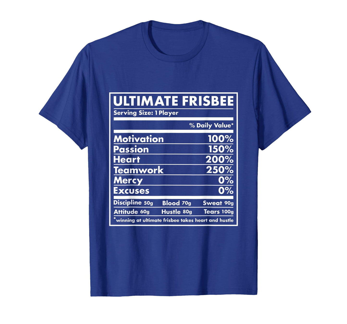 Sport Nutrition Ultimate Frisbee T-Shirt