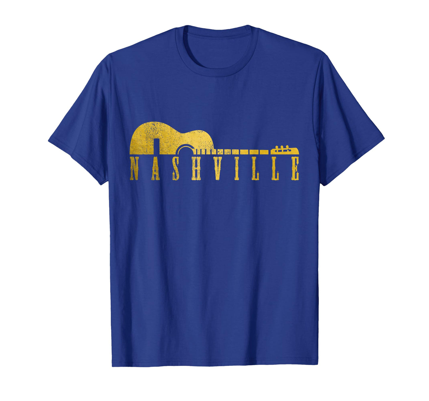 Nashville Tennessee Country Music City Guitar Vintage Nash T-Shirt