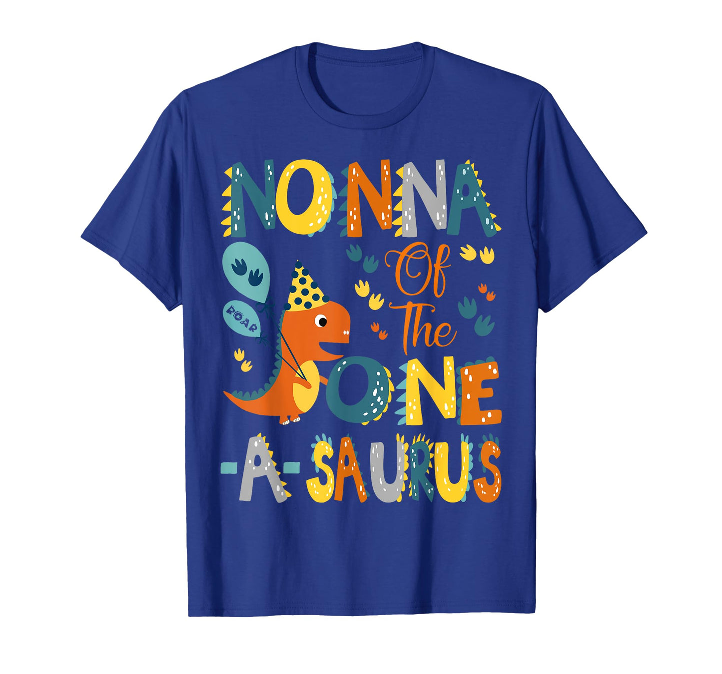 Nonna Of The One-A-Saurus 1St Birthday Dinosaur Party T-Shirt