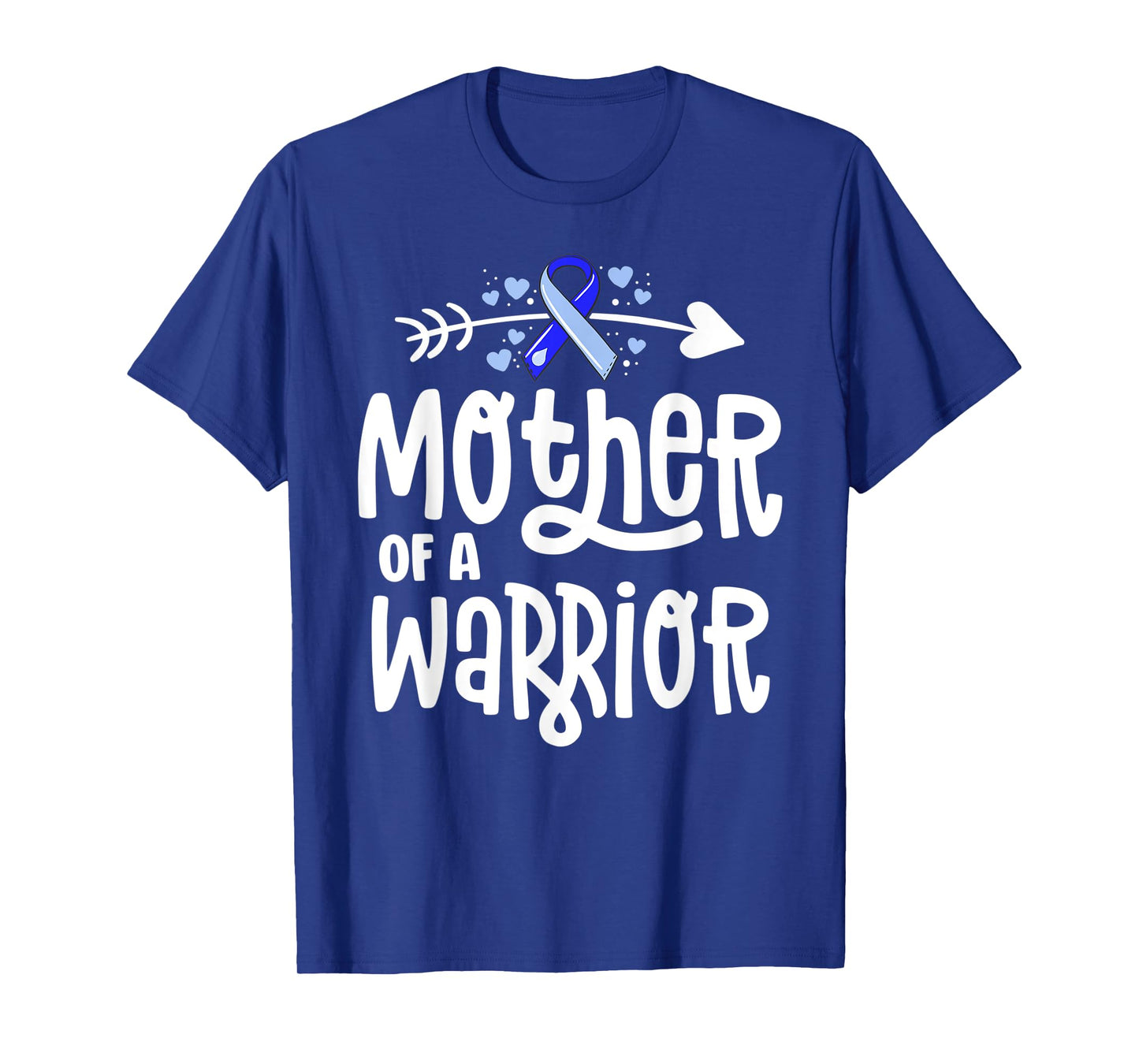 Mother Of A Warrior Hydrocephalus Awareness Family Support T-Shirt