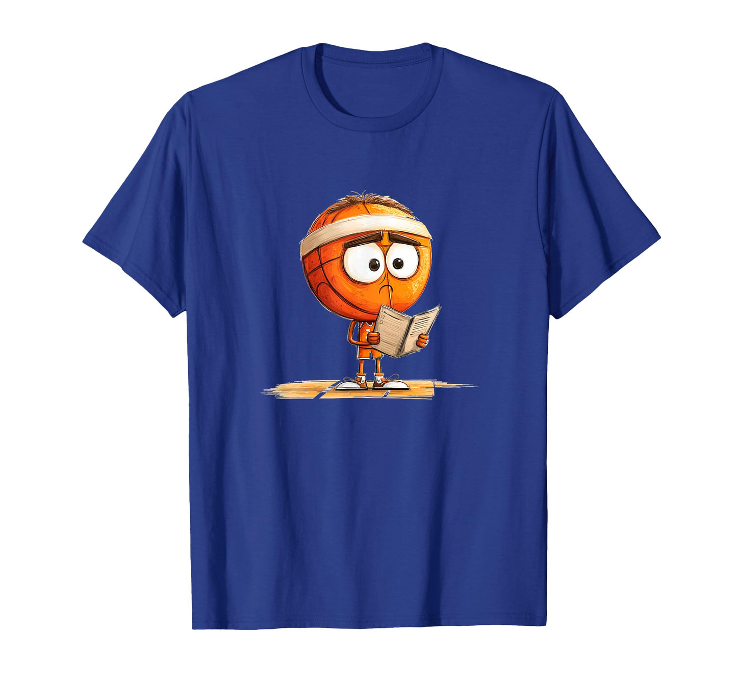 Cool Basketball School with Book for Boys and Girls T-Shirt