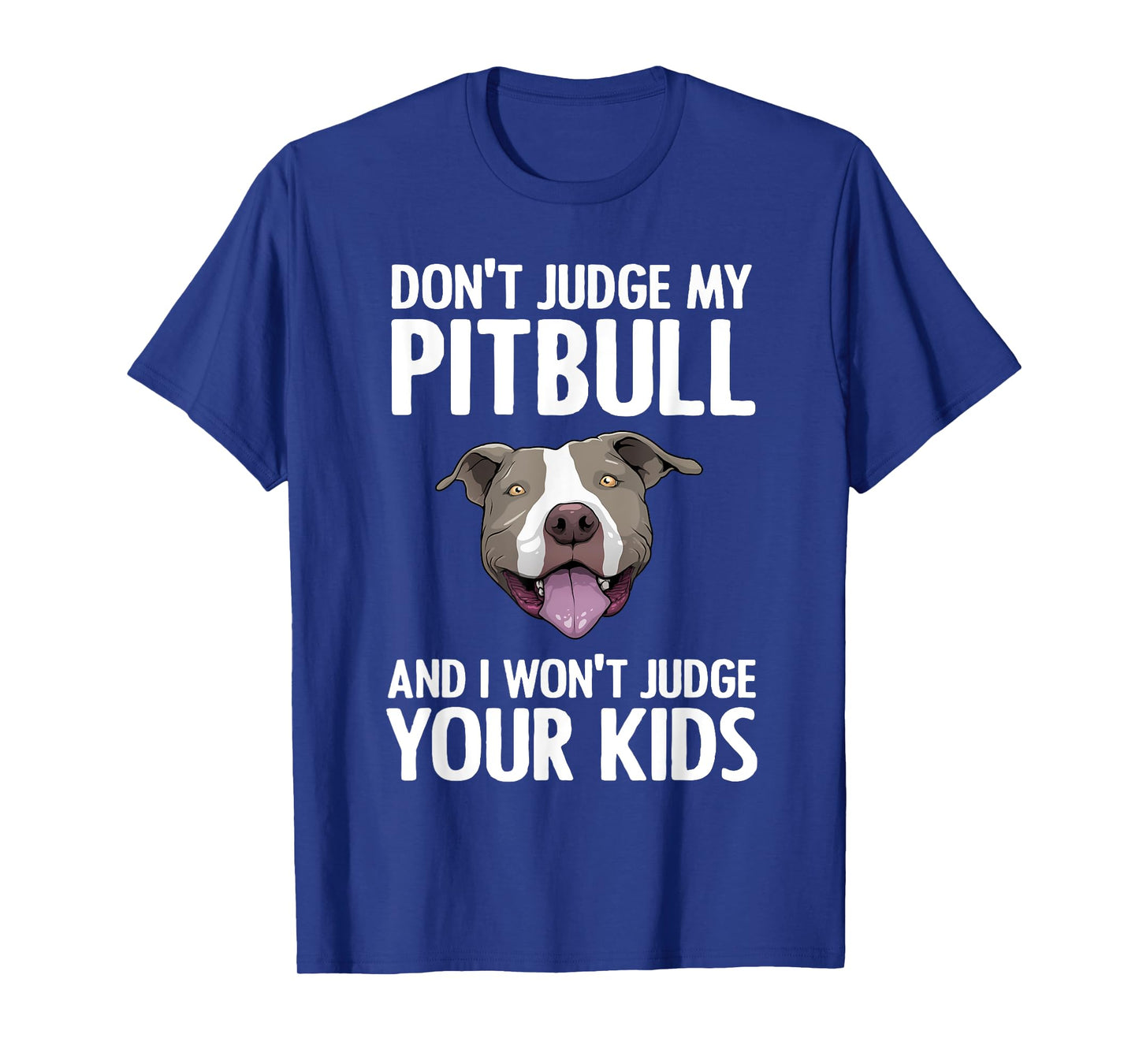Cute Pitbull For Men Women Kids Pitbull Terrier Dog Lover T-Shirt