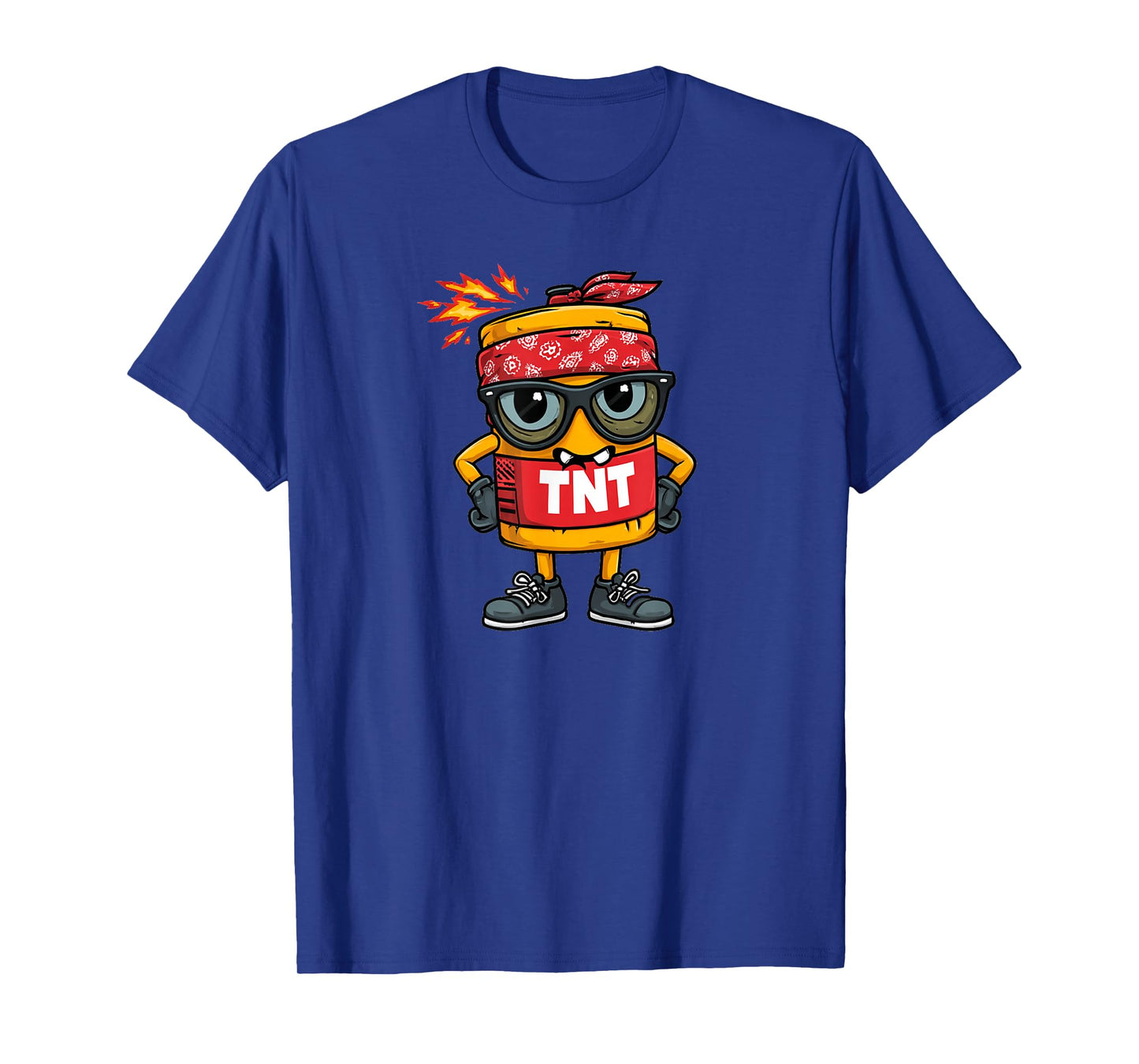 Amazing TNT Look for Fireworks and Explosions Lovers T-Shirt