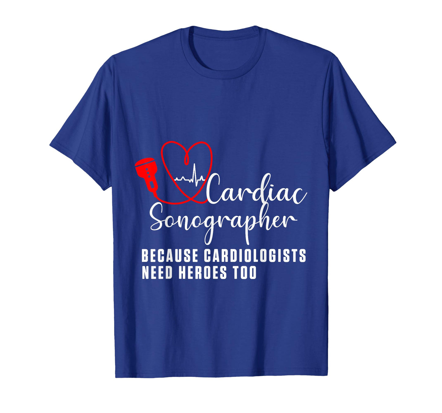 Cardiac Sonographer Echo Tech Learn RDCS T-Shirt