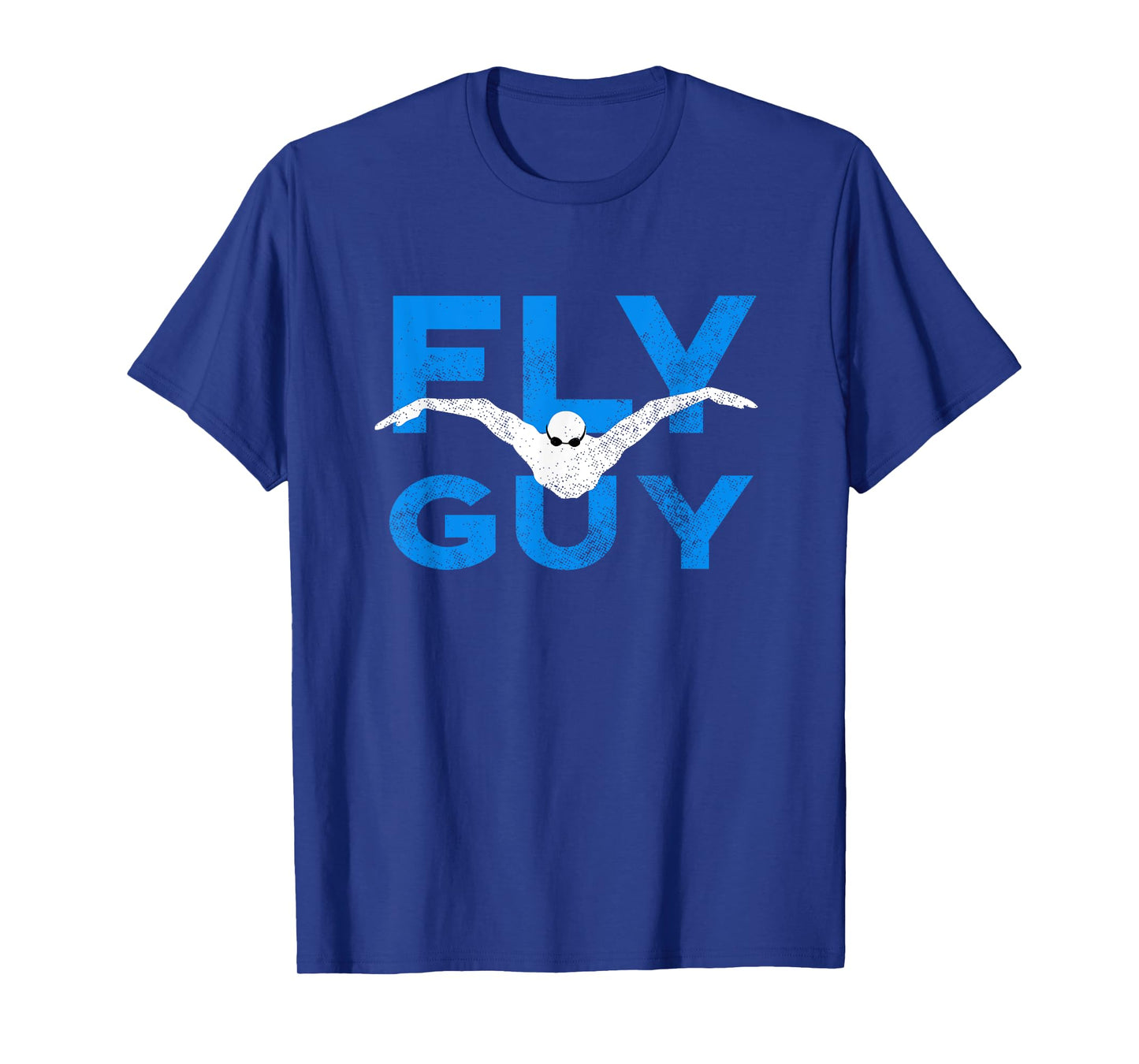 ButterFly Guy Swimmer T-Shirt by Awesome Swim T-Shirt