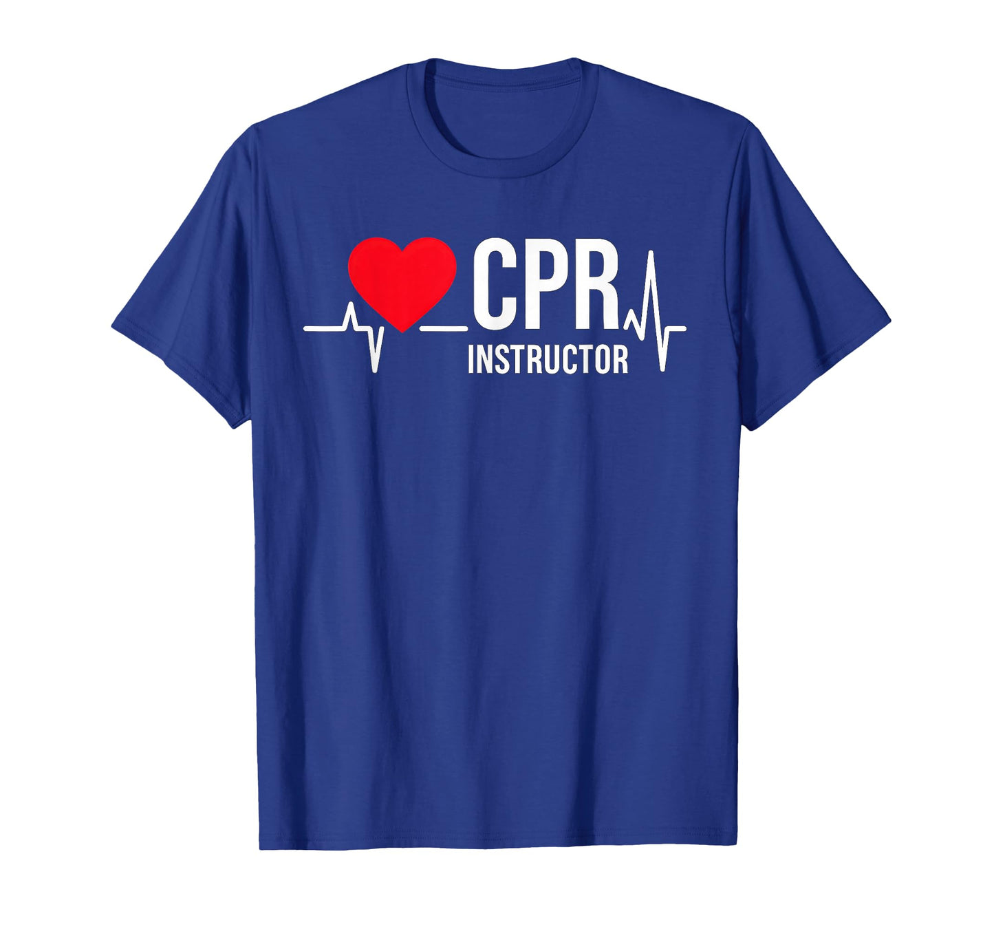 Heartbeat CPR Instructor First Aid Training Men Women T-Shirt