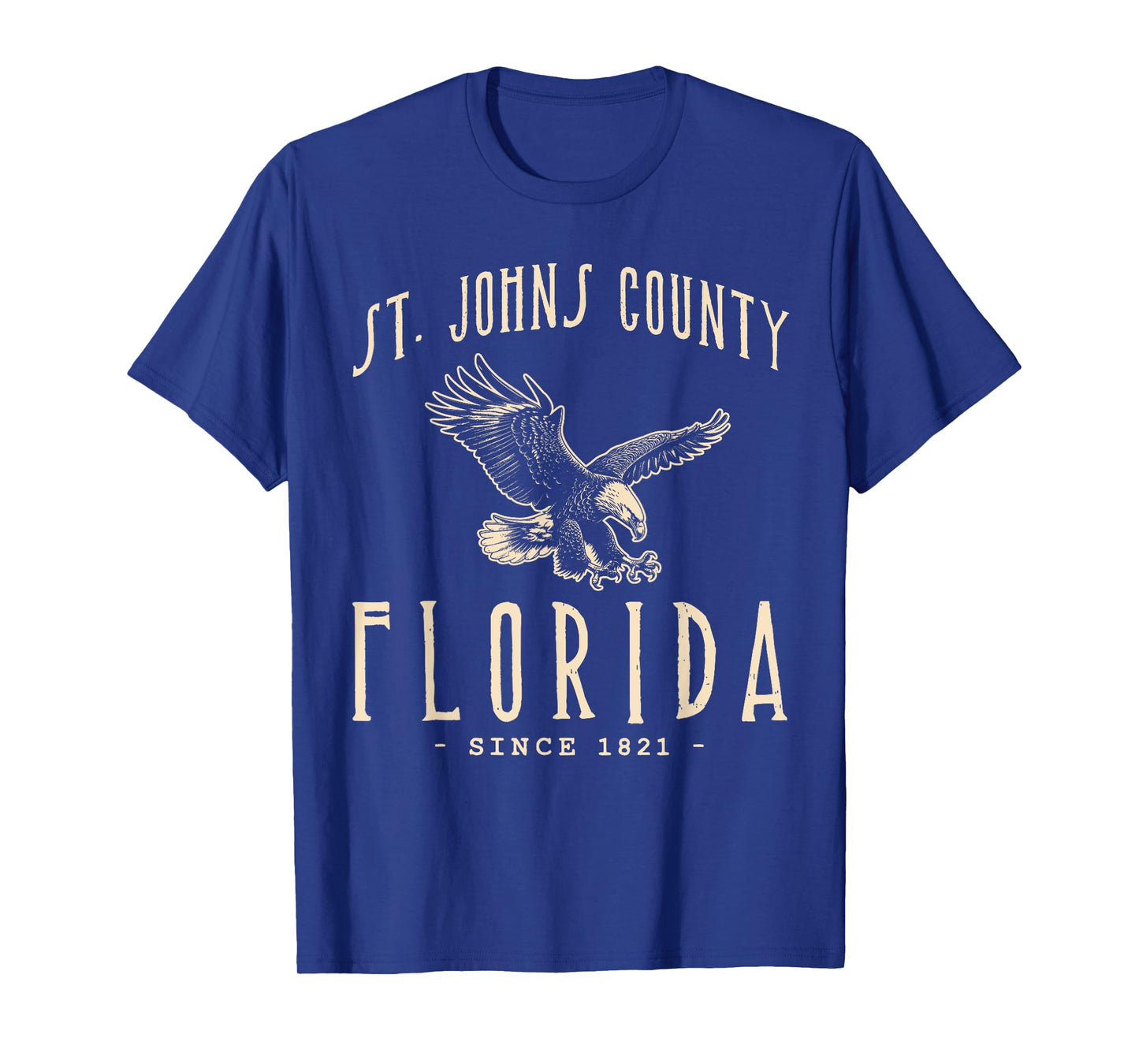 ST JOHNS COUNTY, FLORIDA. EAGLE WILDLIFE BIRD T-Shirt