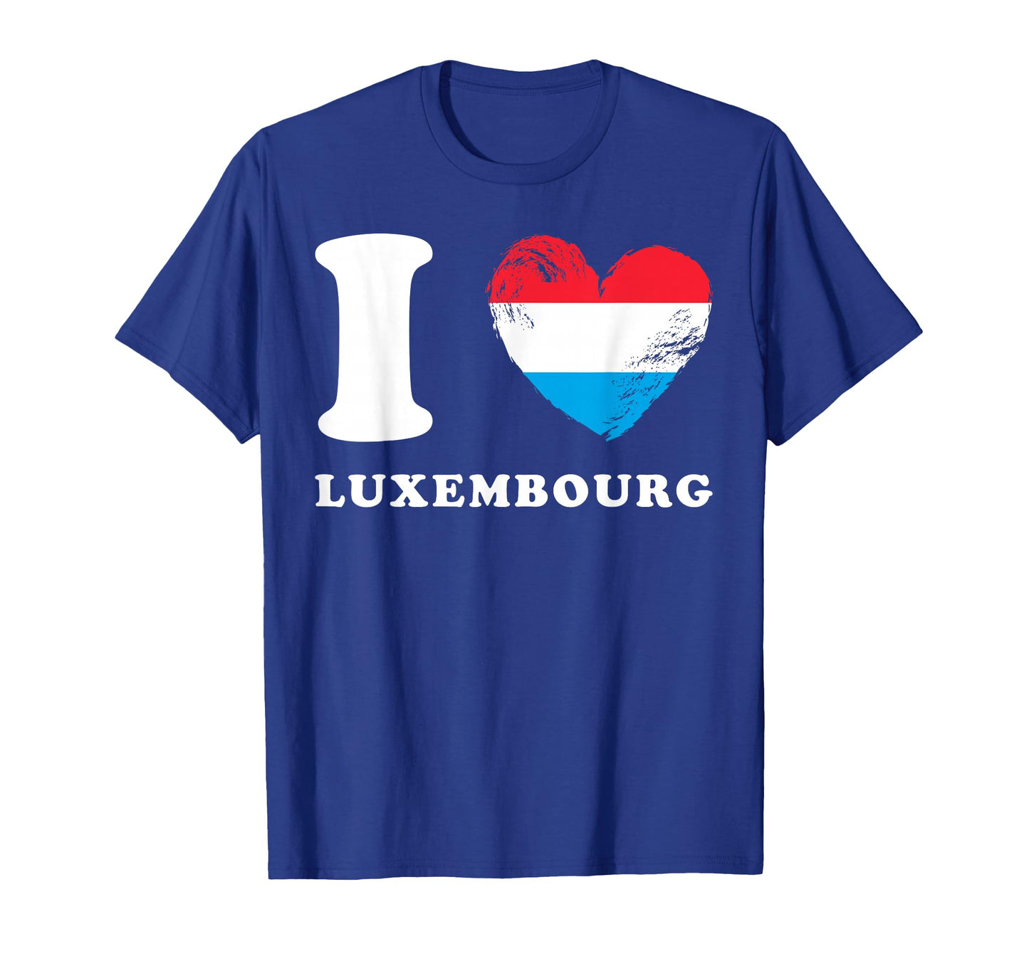 I Love Luxembourg - Heart Flag Luxembourg T-Shirt