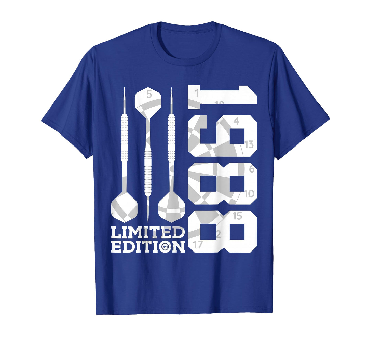 Limited Edition 1988 Darts 37TH Birthday T-Shirt