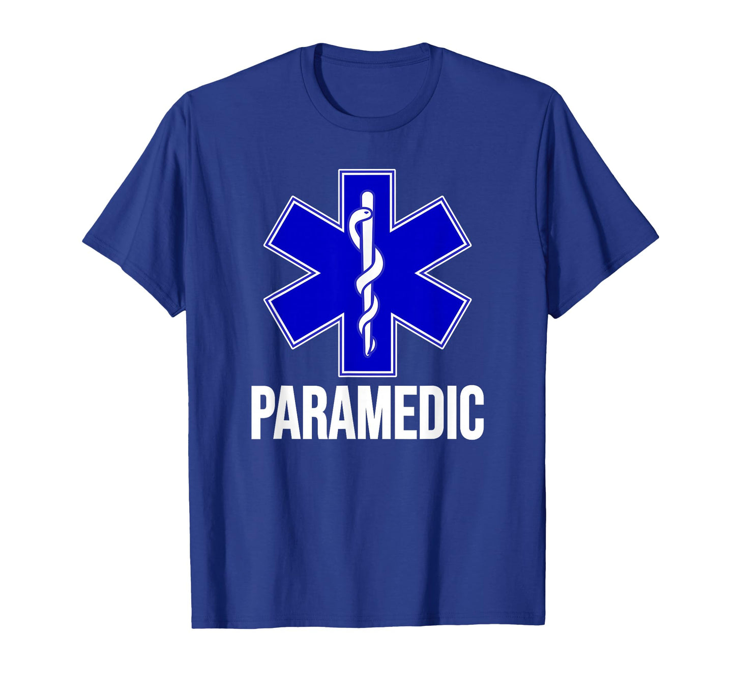 PARAMEDIC STAR OF LIFE EMT EMS AMBULANCE UNIFORM COSTUME TEE T-Shirt