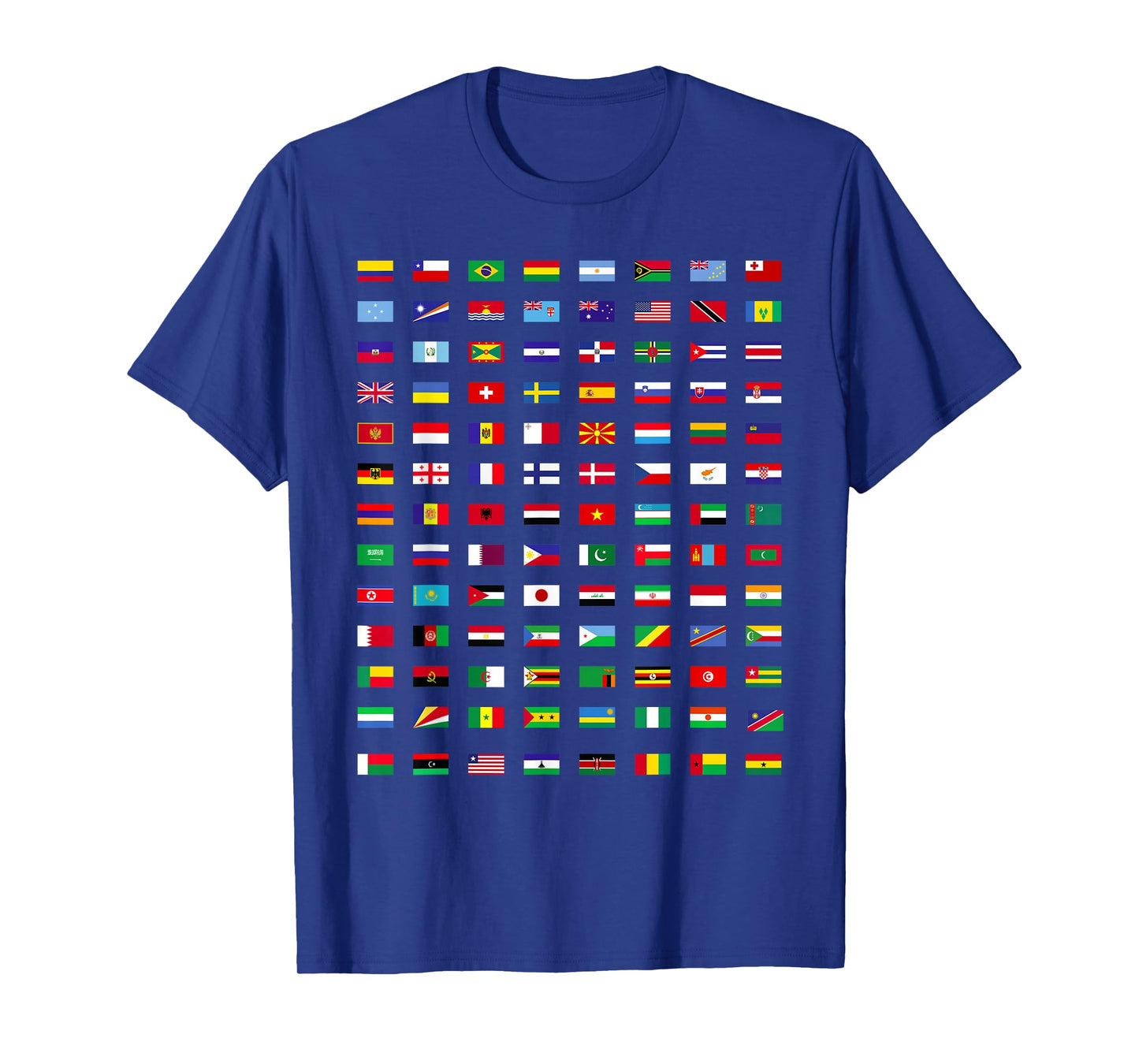 Flags of The World Geography Gifts T-Shirt