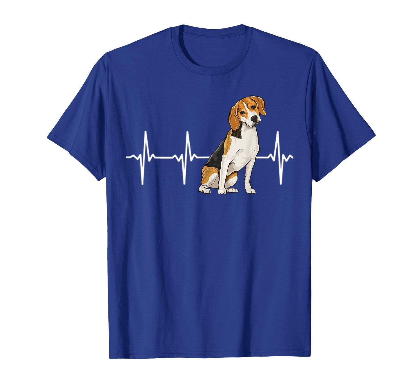 Beagle Heartbeat Dog Lover Men Women Kids T-Shirt