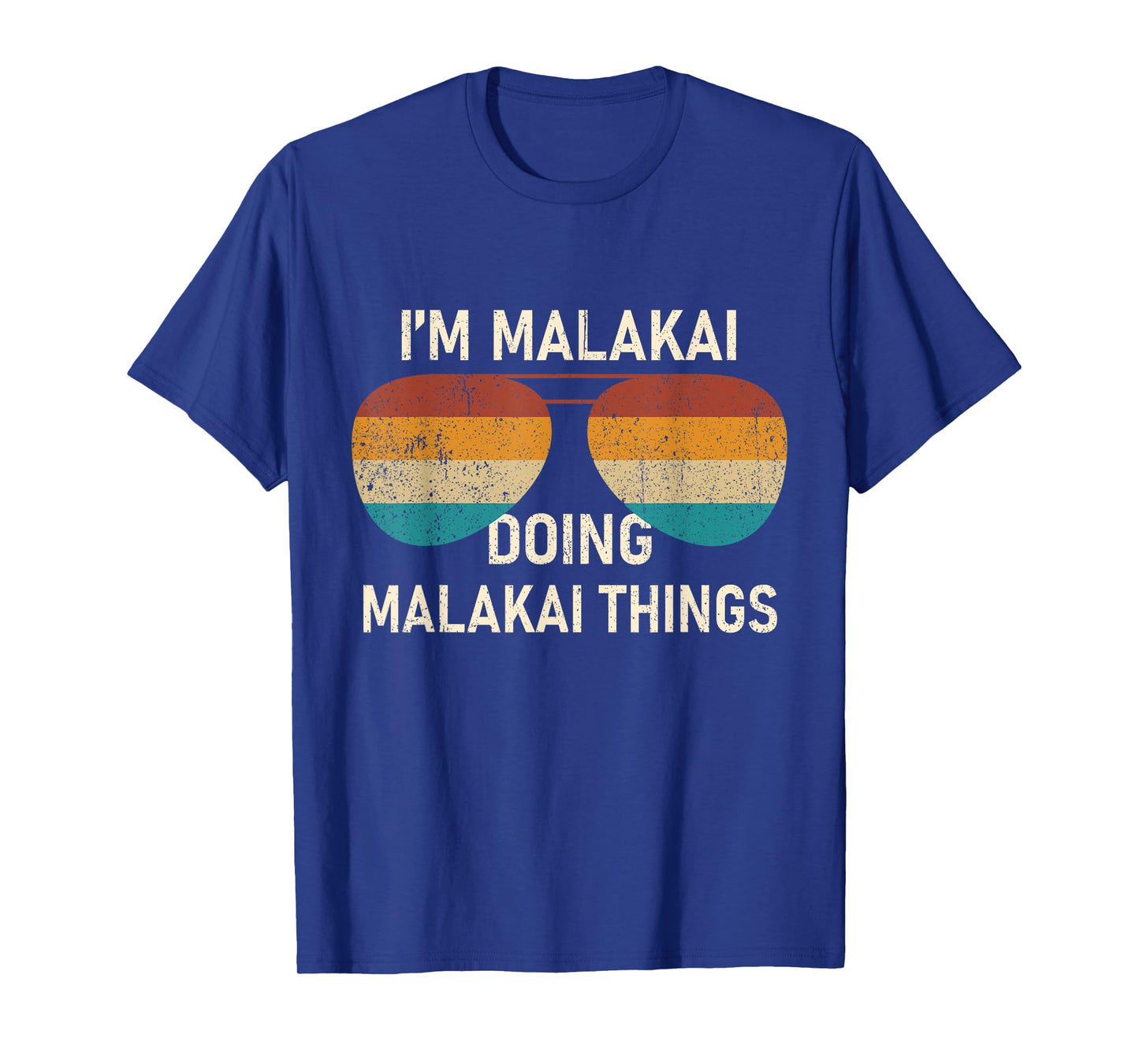 I'm Malakai Doing Malakai Things Retro Sunglass Personalized T-Shirt