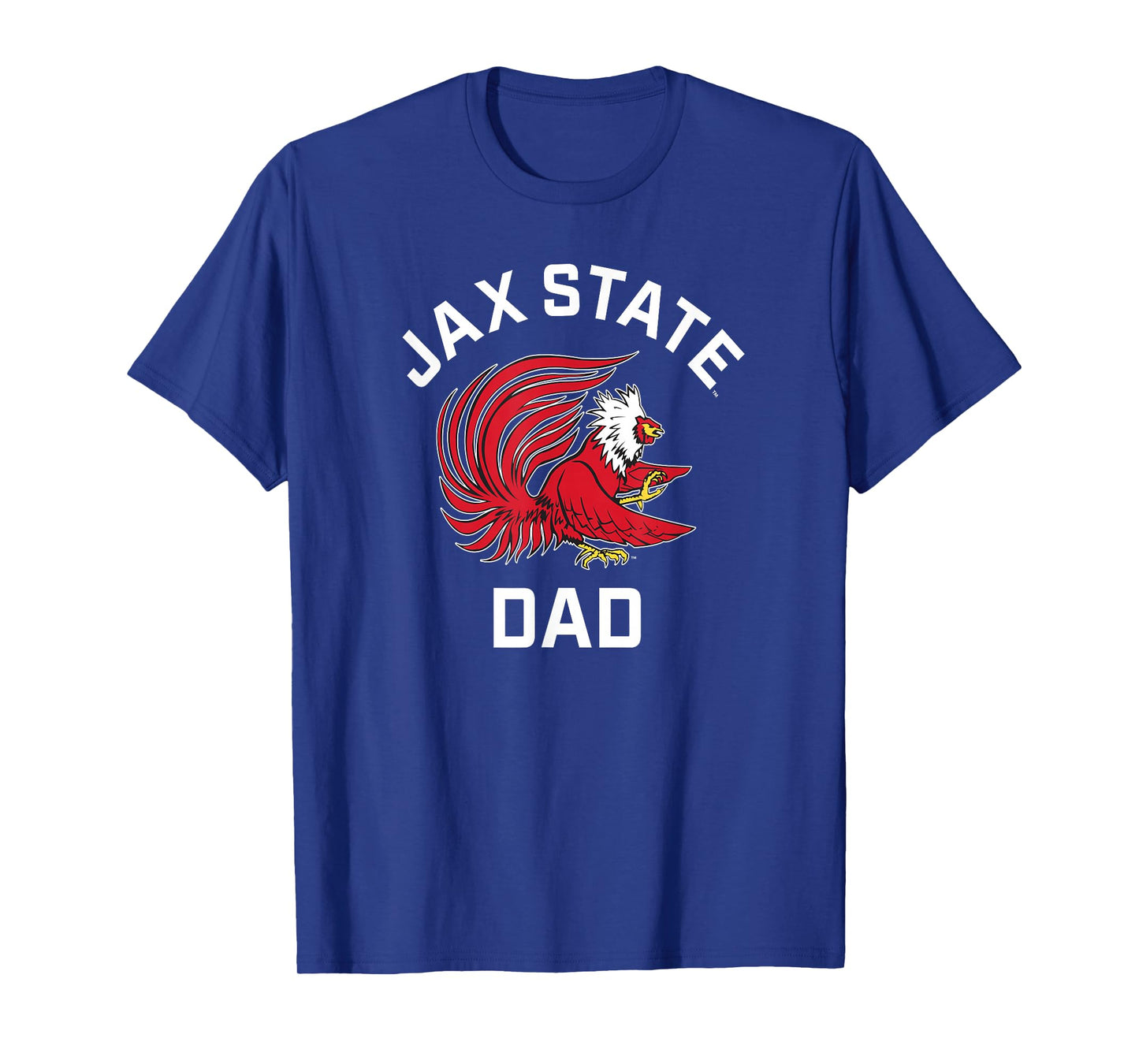 Jacksonville State University JSU Gamecocks Arched Dad T-Shirt