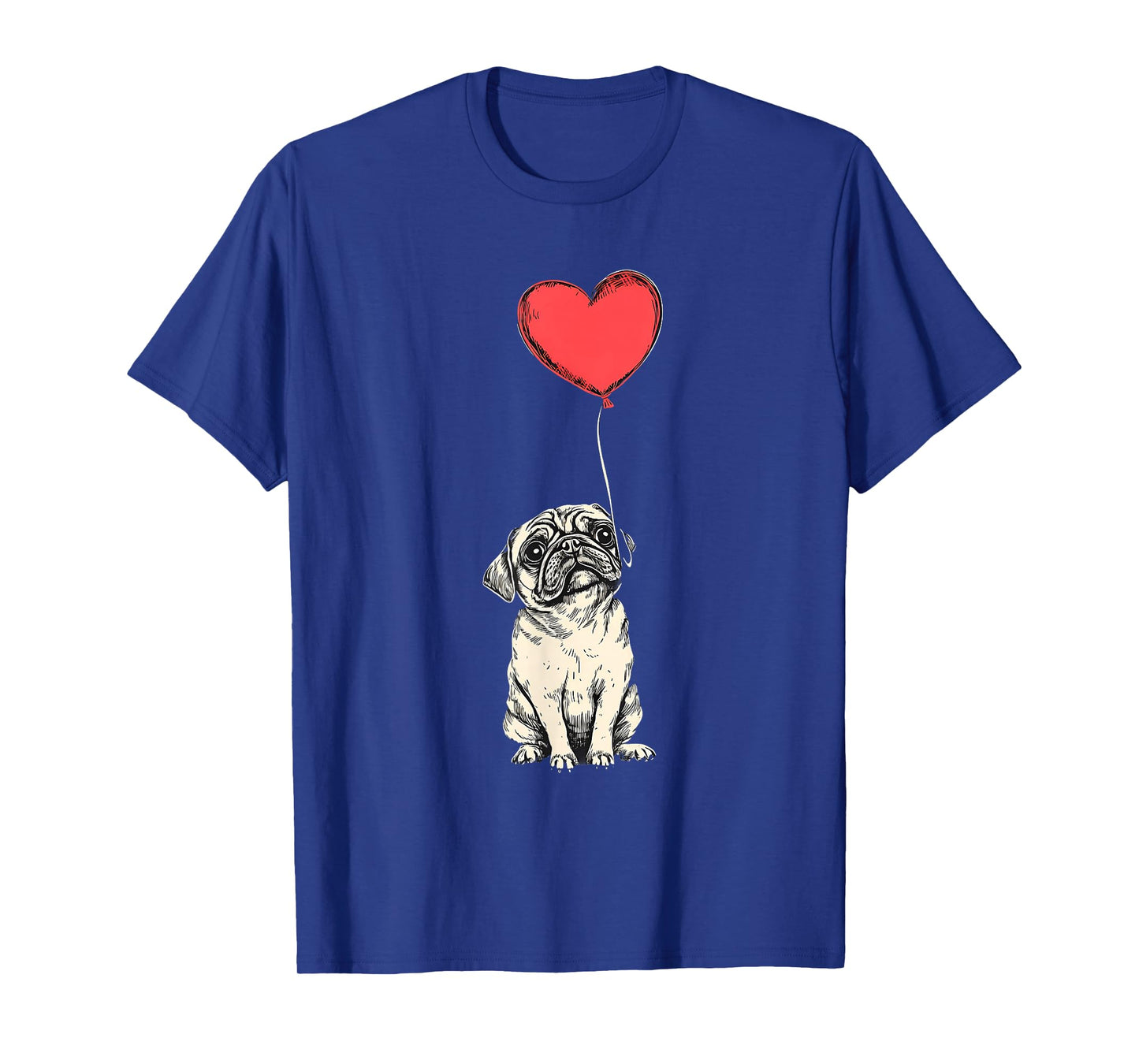 Cute Pug Owner Pug Lover Colorful Portrait Dog Pug T-Shirt