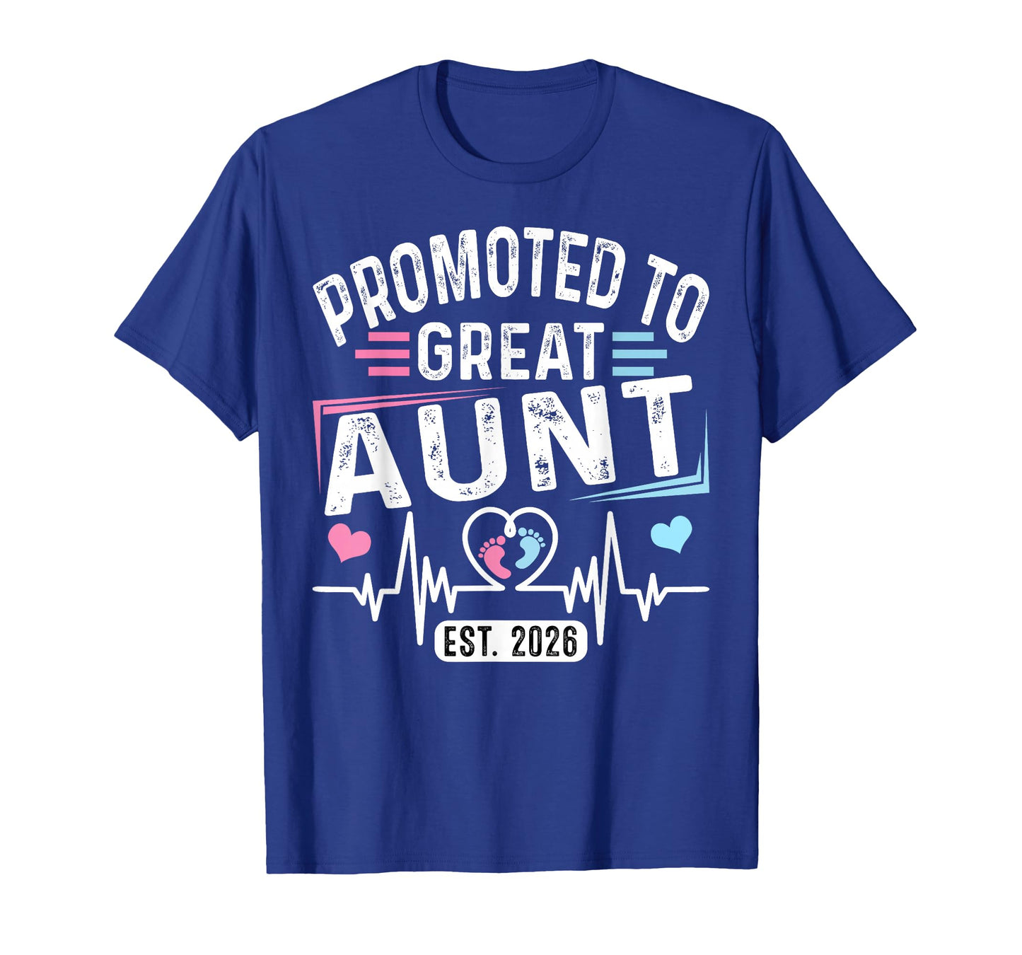 Promoted to Great Aunt Est. 2026 Vintage Aunt T-Shirt
