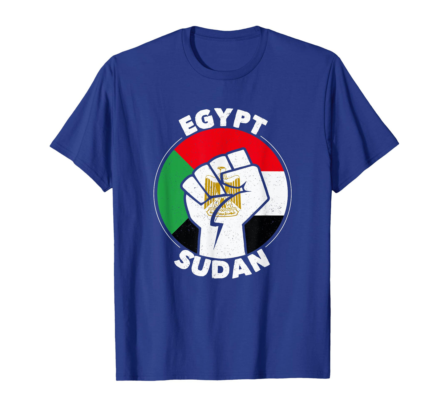 Egypt Sudan Proud Egyptian & Sudanese Countries Flag T-Shirt