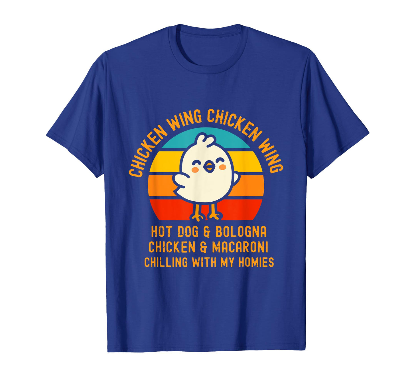 Chicken Wing Chicken Wing Hot Dog and Bologna Funny Toddler T-Shirt