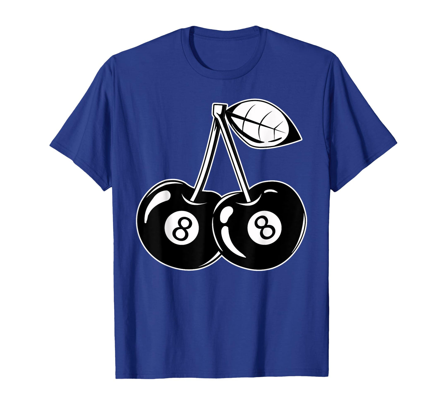 Lucky 8 Ball Black Cherry Lover Y2K Aesthetic Pool Billiard T-Shirt